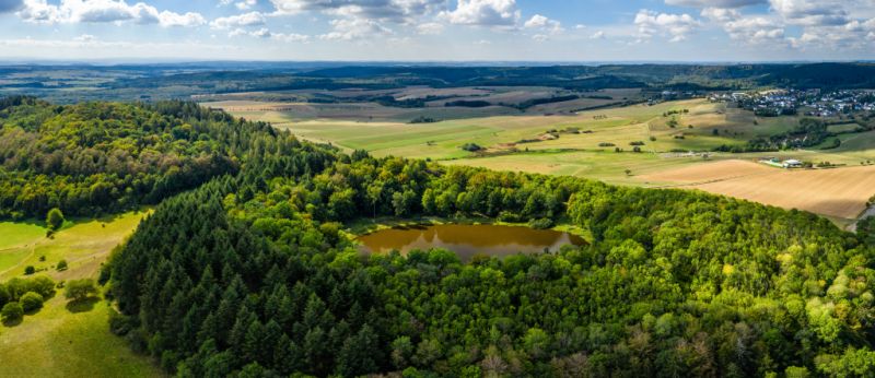 Windsborn Kratersee, Bettenfeld Windsborn Kratersee, Bettenfeld