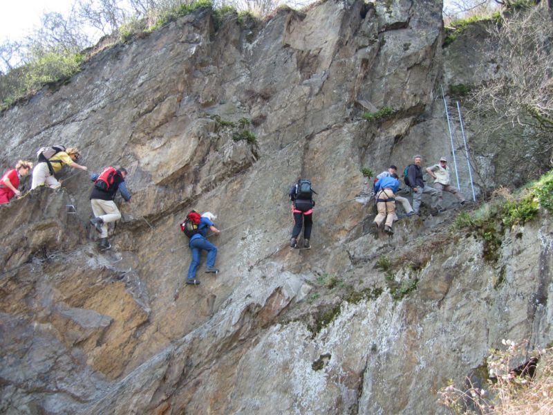Bopparder Klettersteig, Boppard Bopparder Klettersteig, Boppard