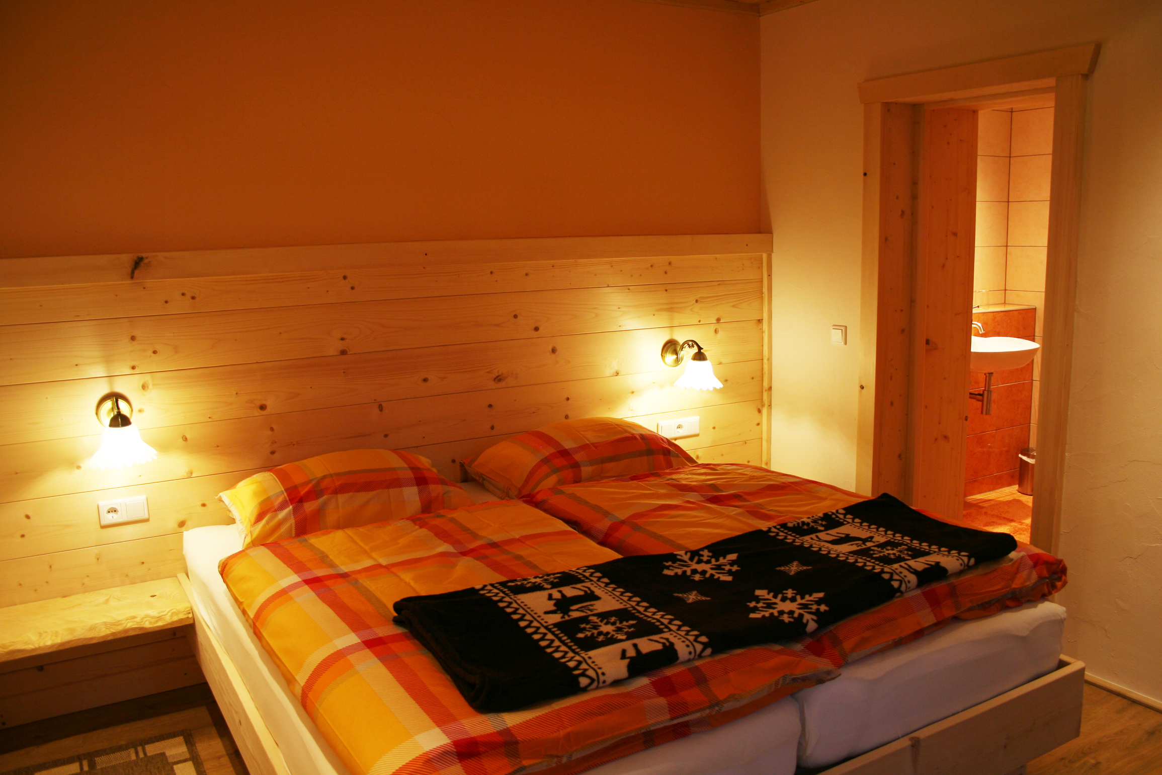 Beispiel Schlafzimmer Sonnheim Appartements
