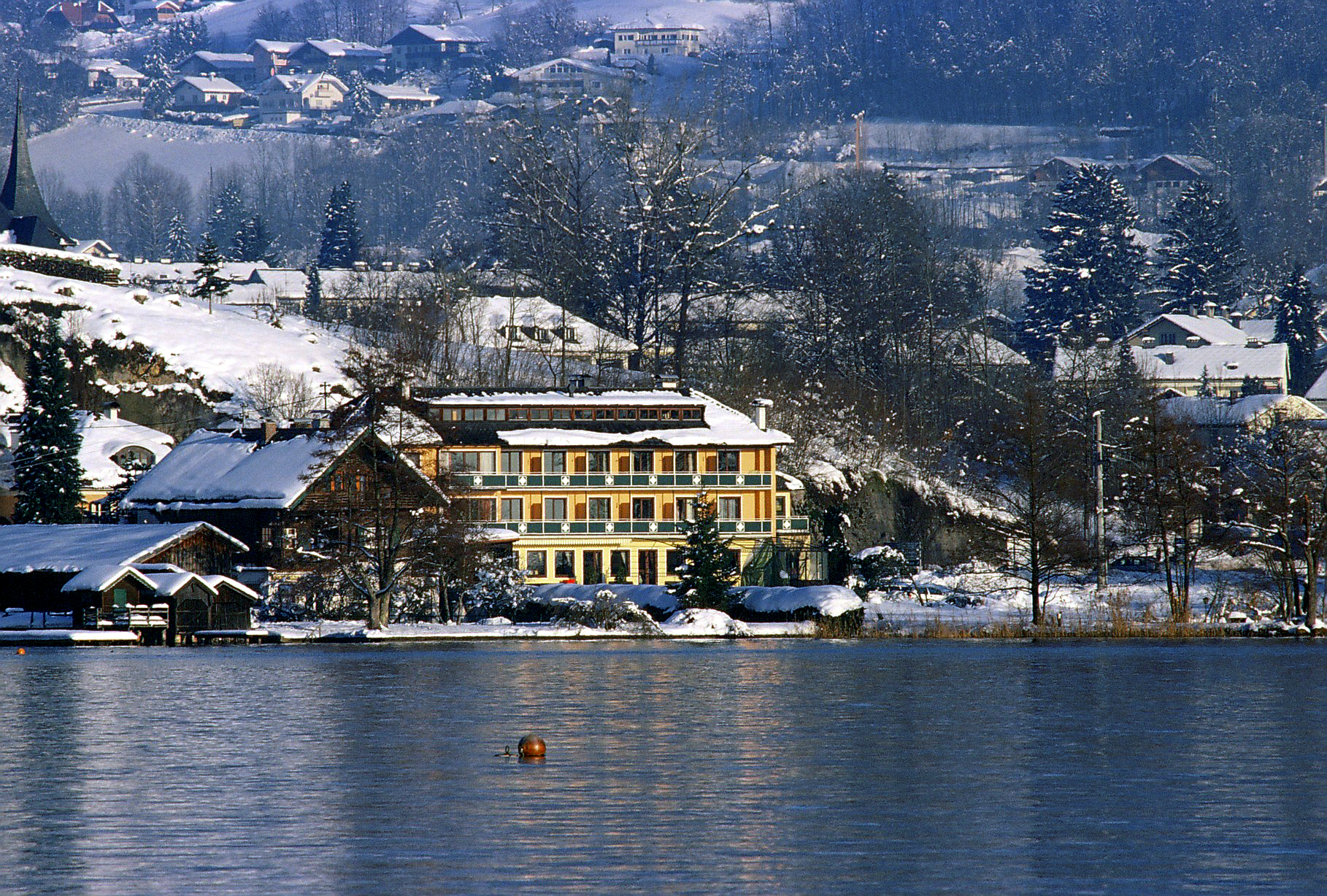 Das Seehotel Lackner im Winter