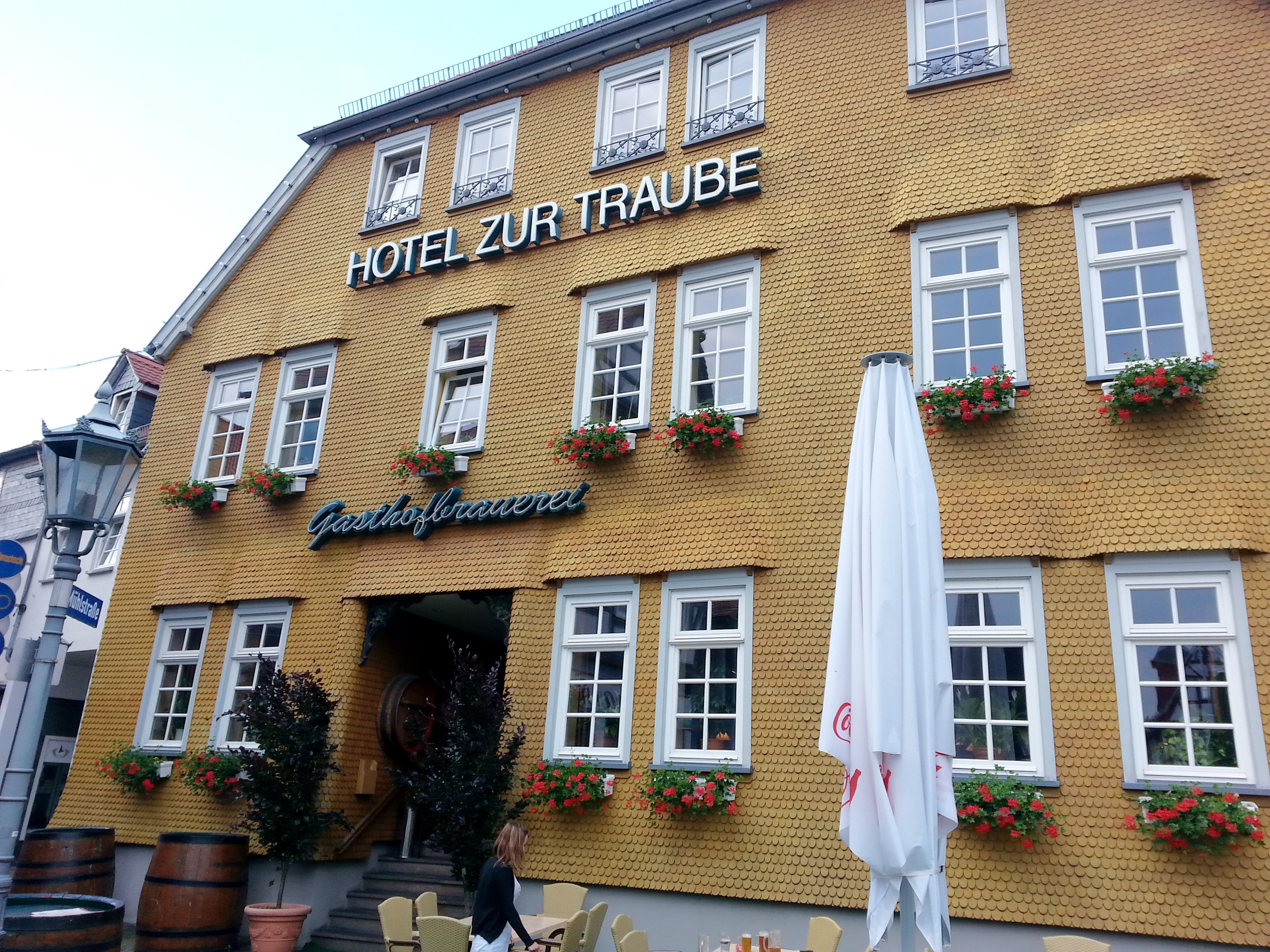 Hotel Zur Traube in Nidda.

