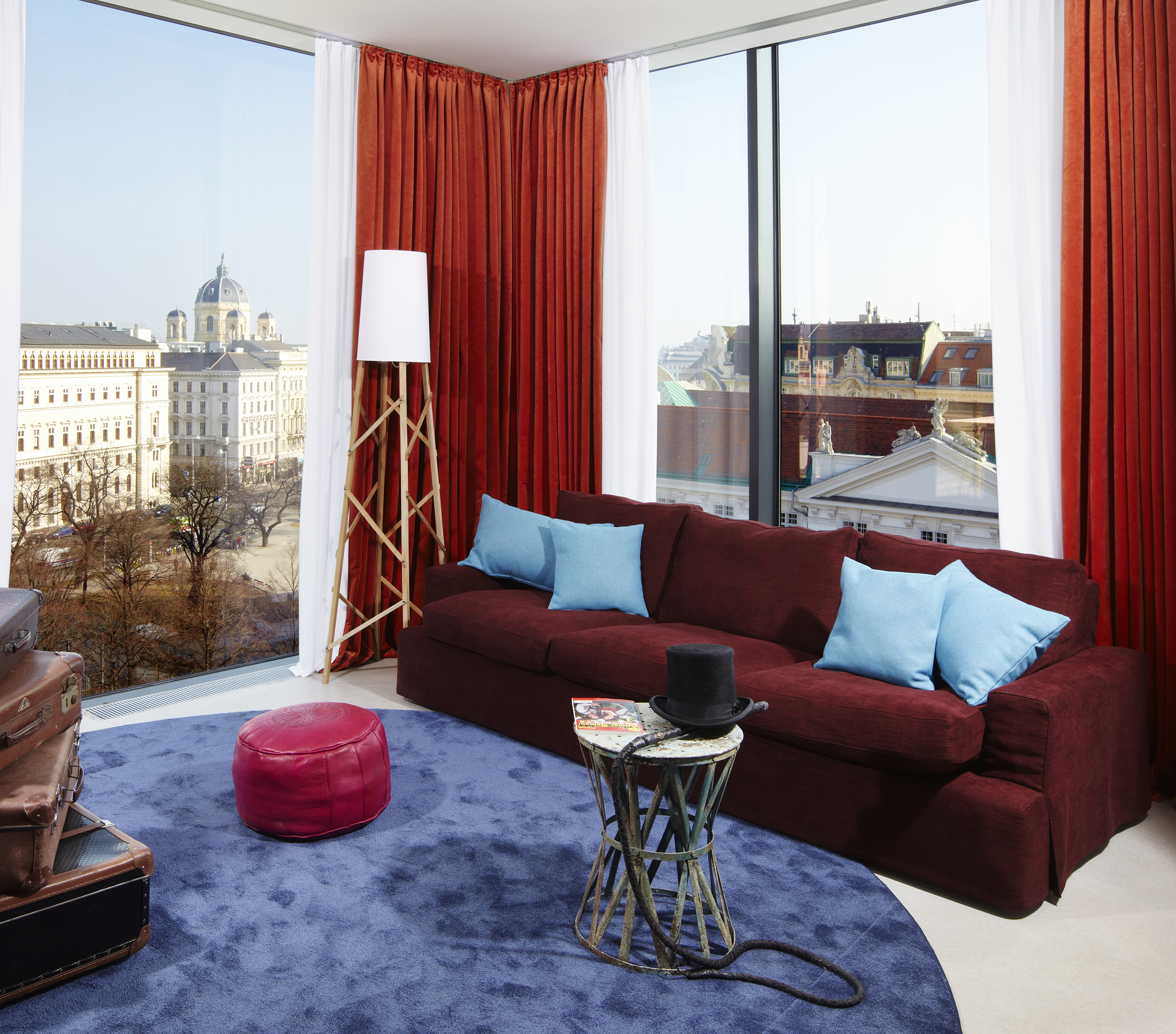 L-Suite im 25hours Hotel Wien.
