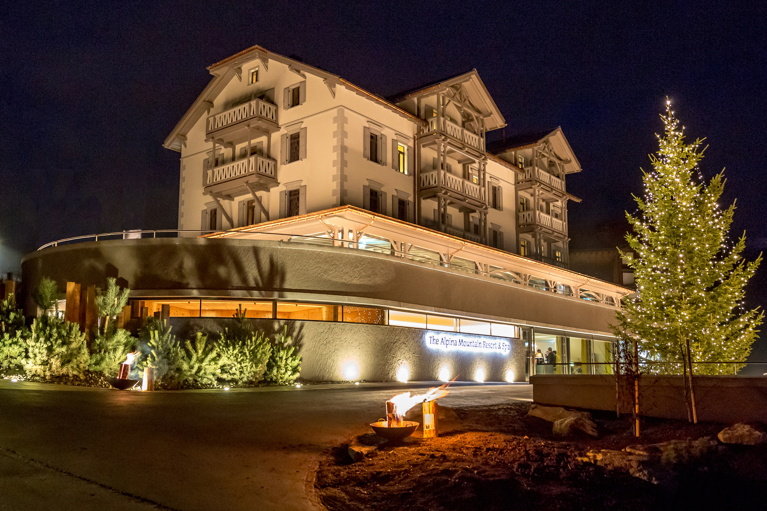 Romantik Hotel The Alpina Mountain Resort & Spa, Tschiertschen.

