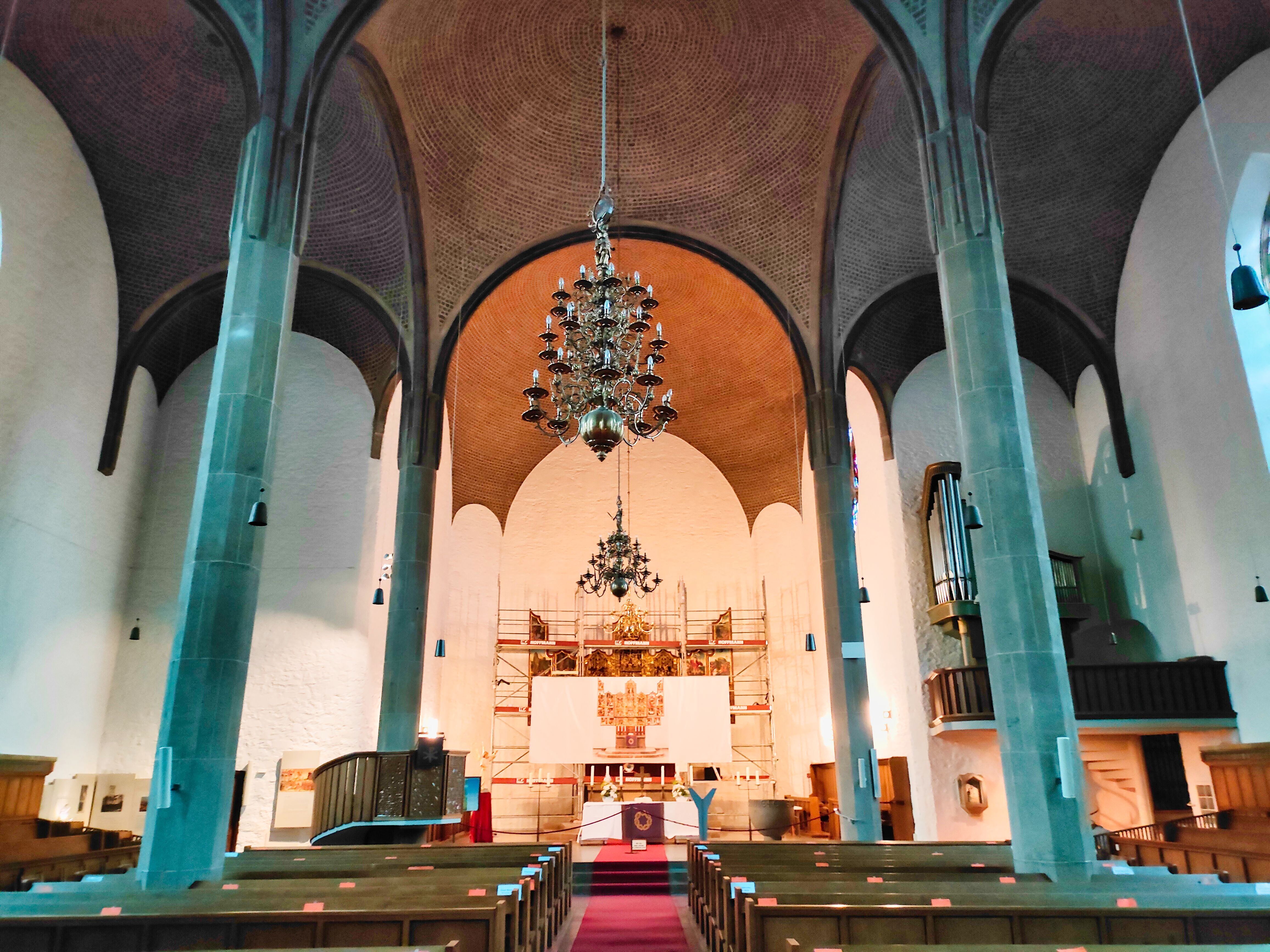 Altar der Nicolaikirche, Bielefeld.
