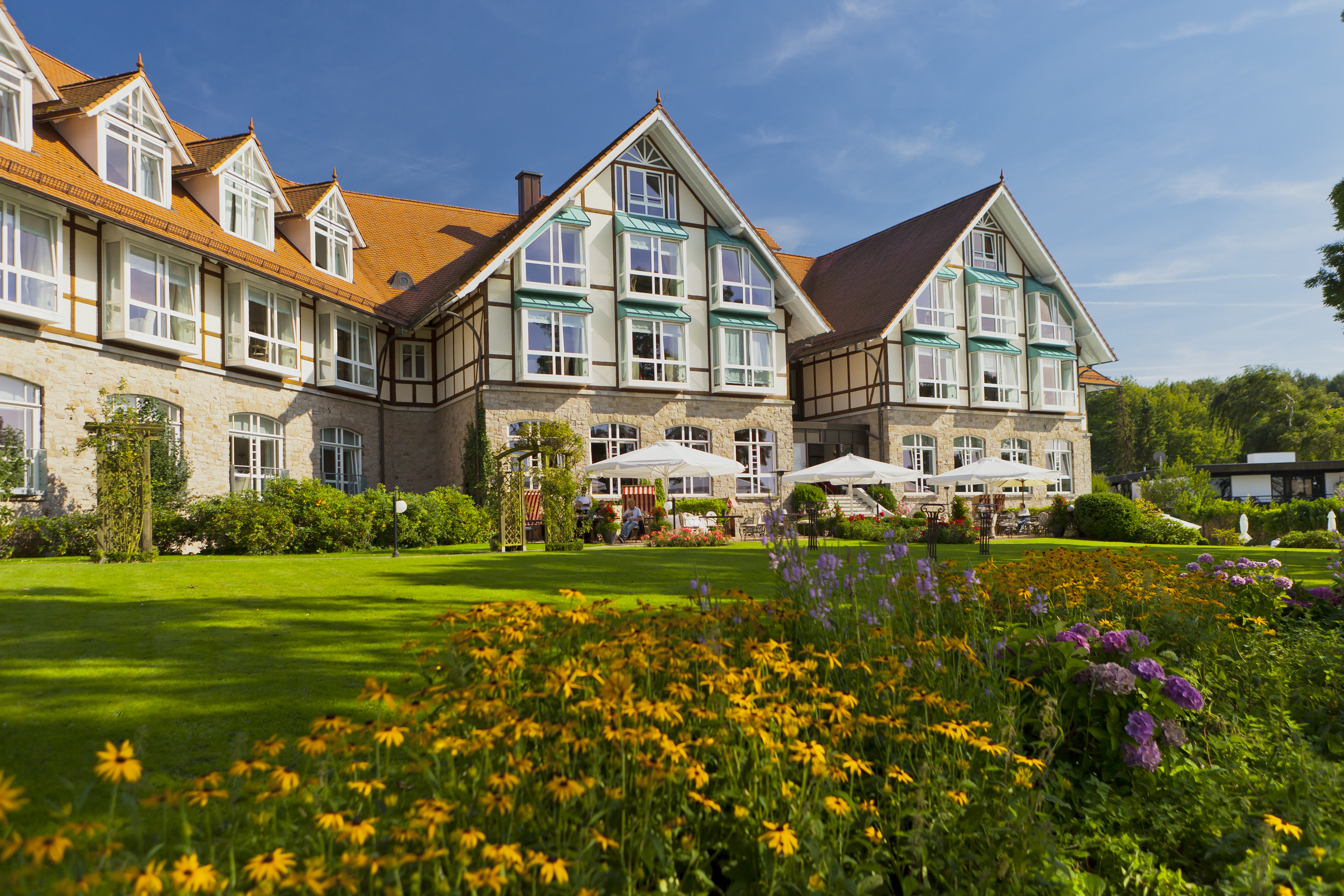 Alter Meierhof Vitalhotel, Glücksburg.
