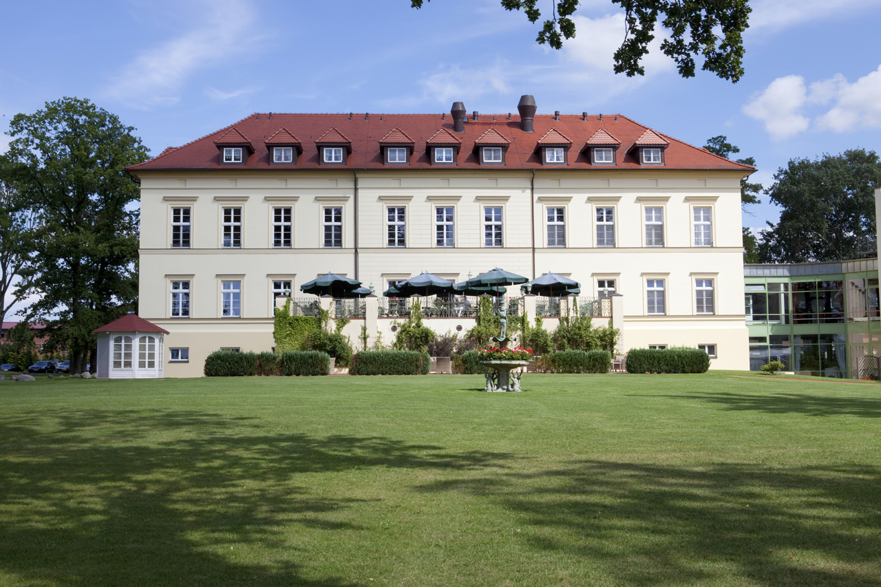 Aussenansicht des Landhotel Schloss Teschow.