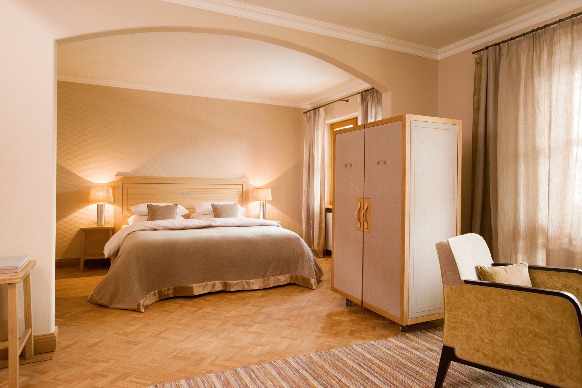 Junior-Suite im Hotel Bachmair Weissach.
