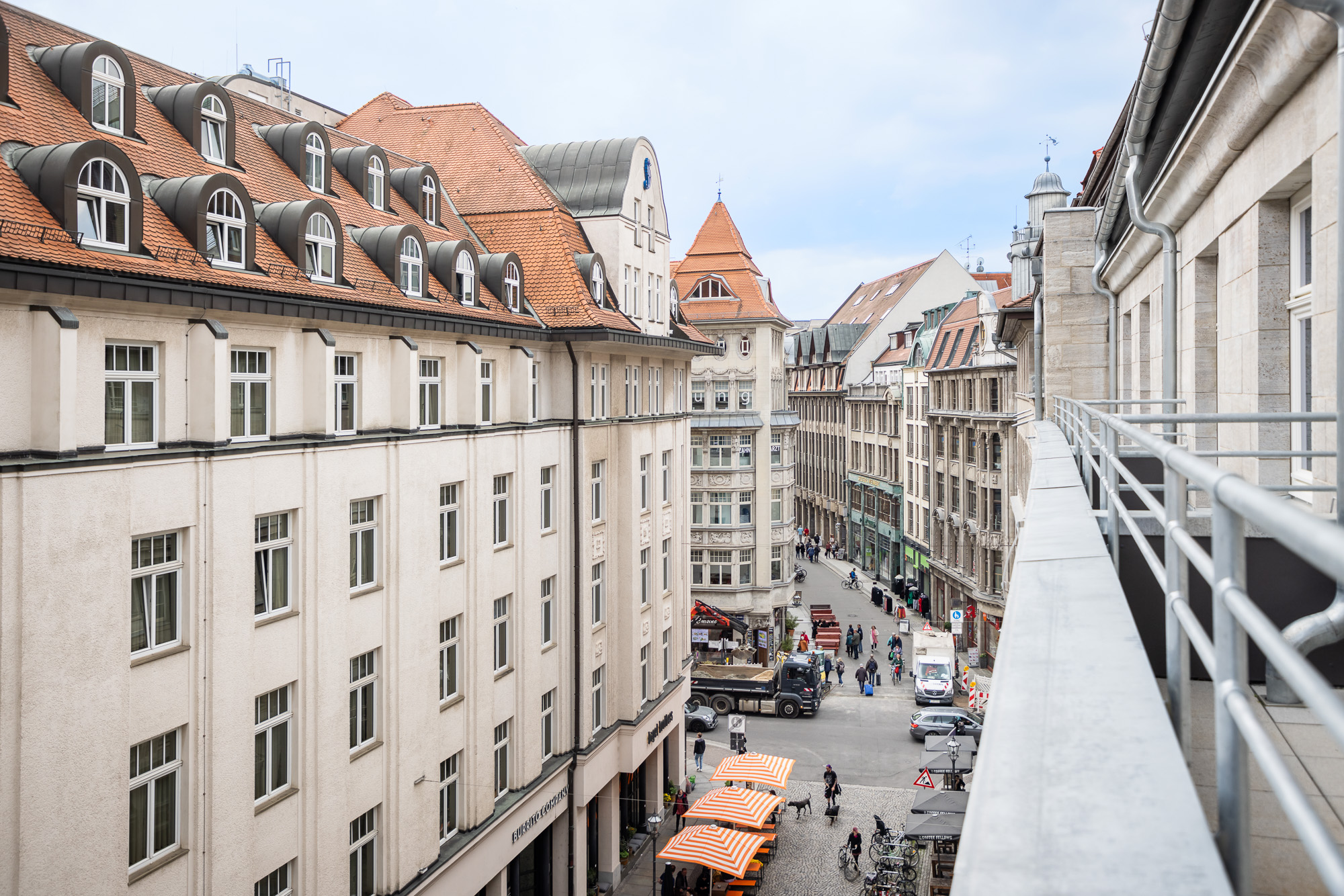 Balkon Nikolaistraße AMANO HOME Leipzig