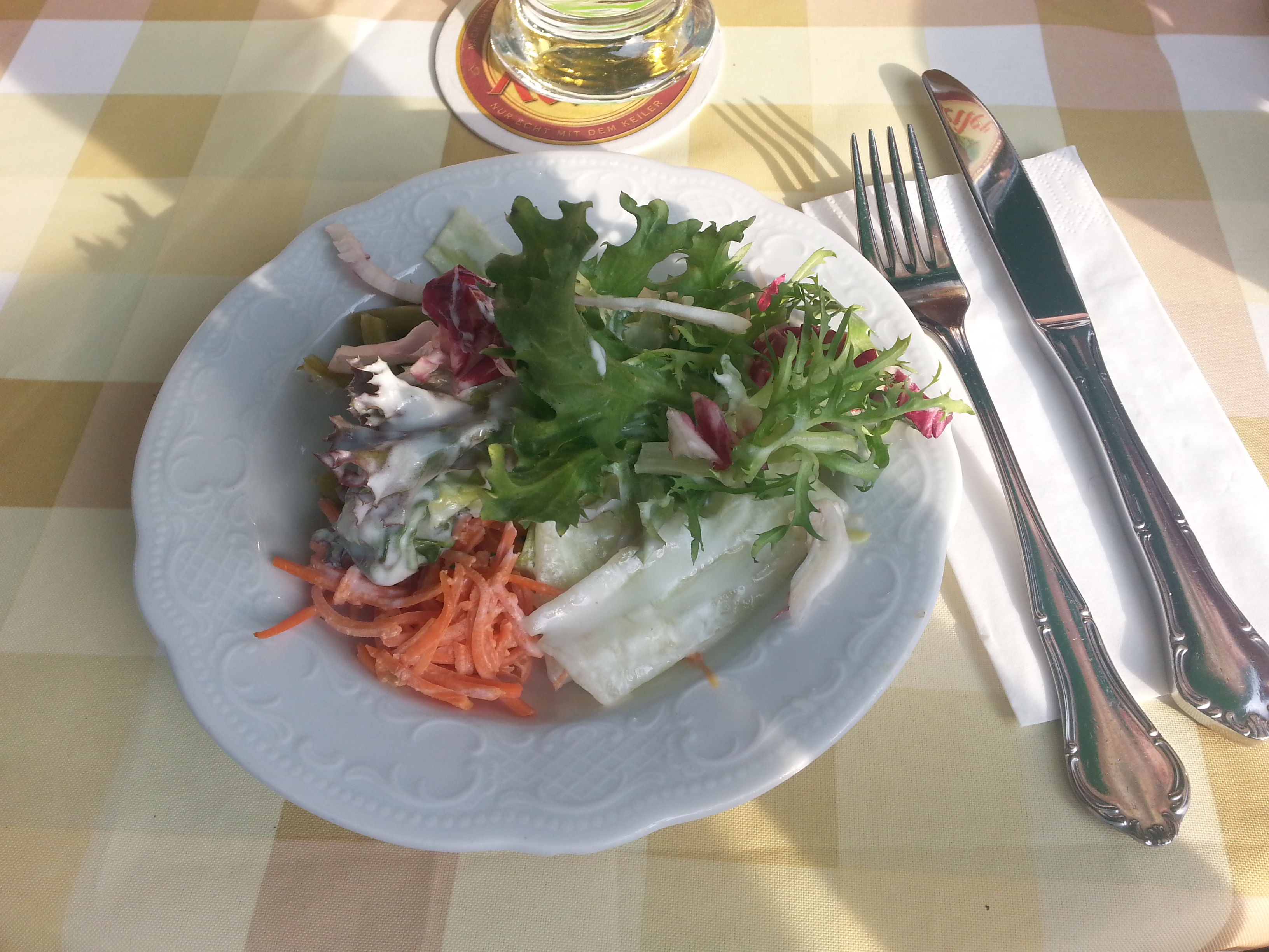 Beilagensalat.
