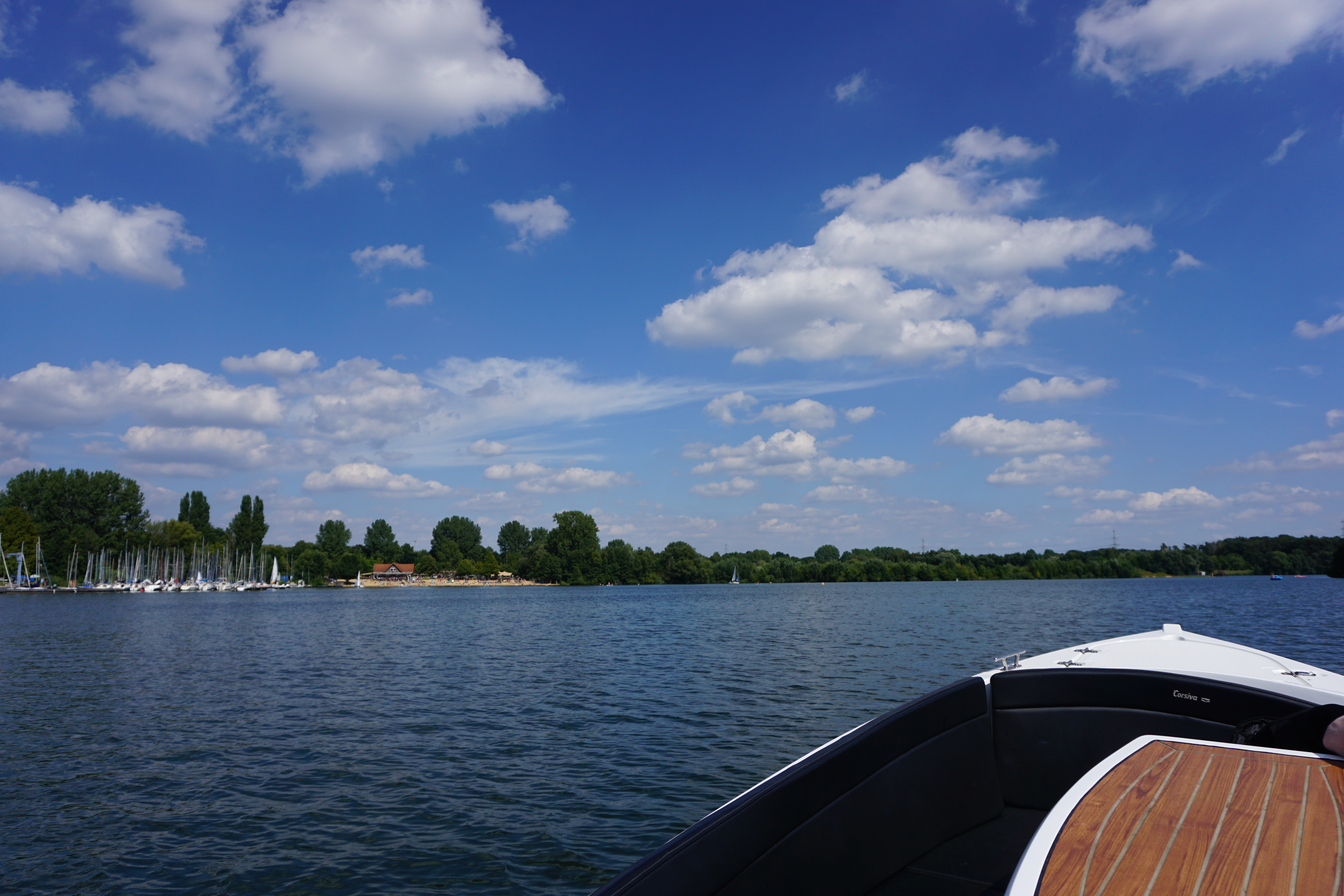 Bootsfahrt Lippesee.
