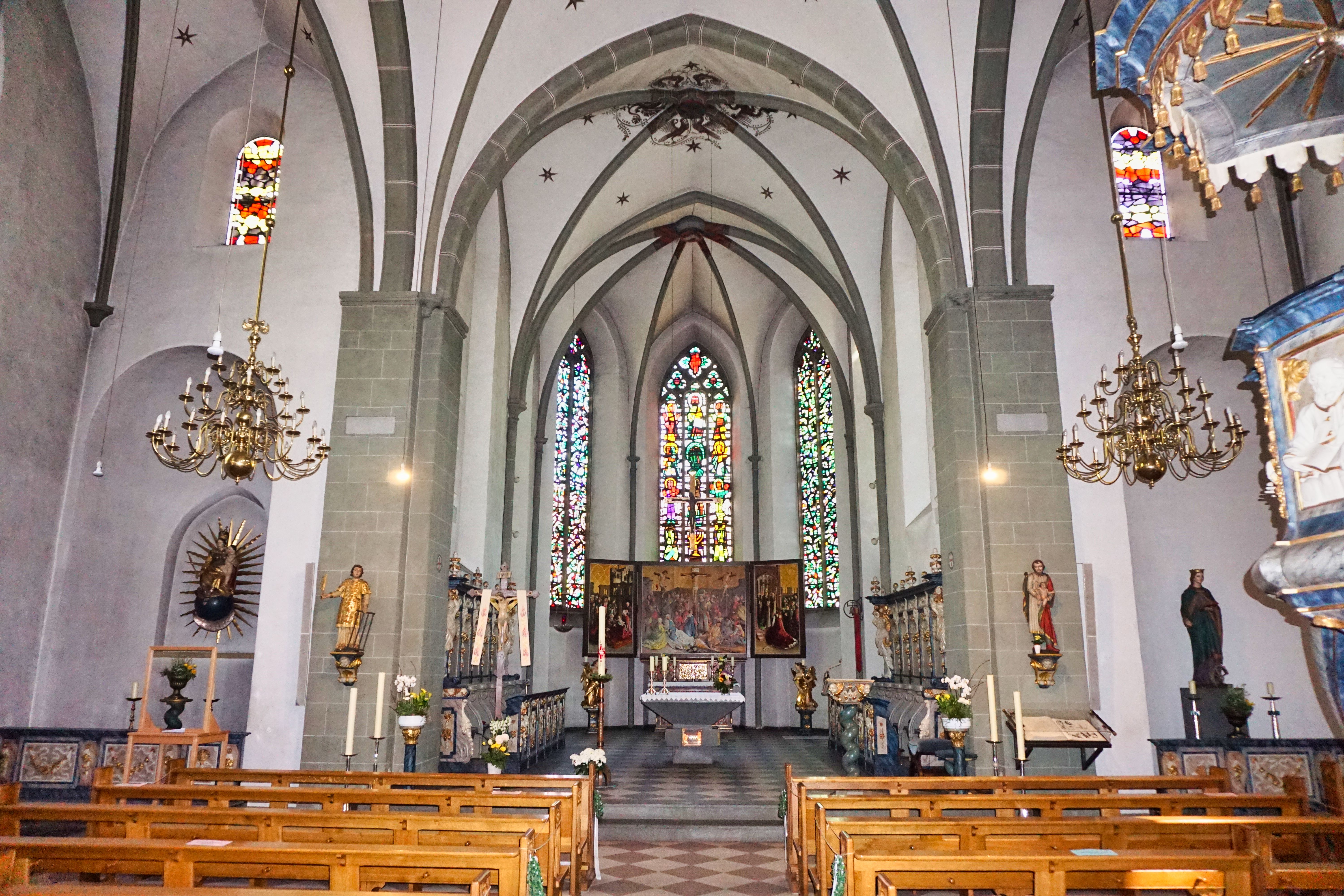Chor der Pfarrkirche St. Laurentius in Clarholz, Herzebrock-Clarholz.

