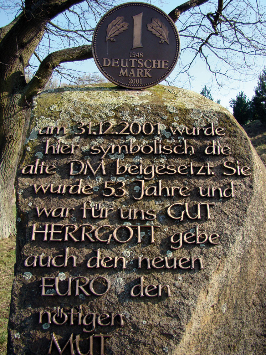 D-Mark-Grab in der Südheide Gifhorn