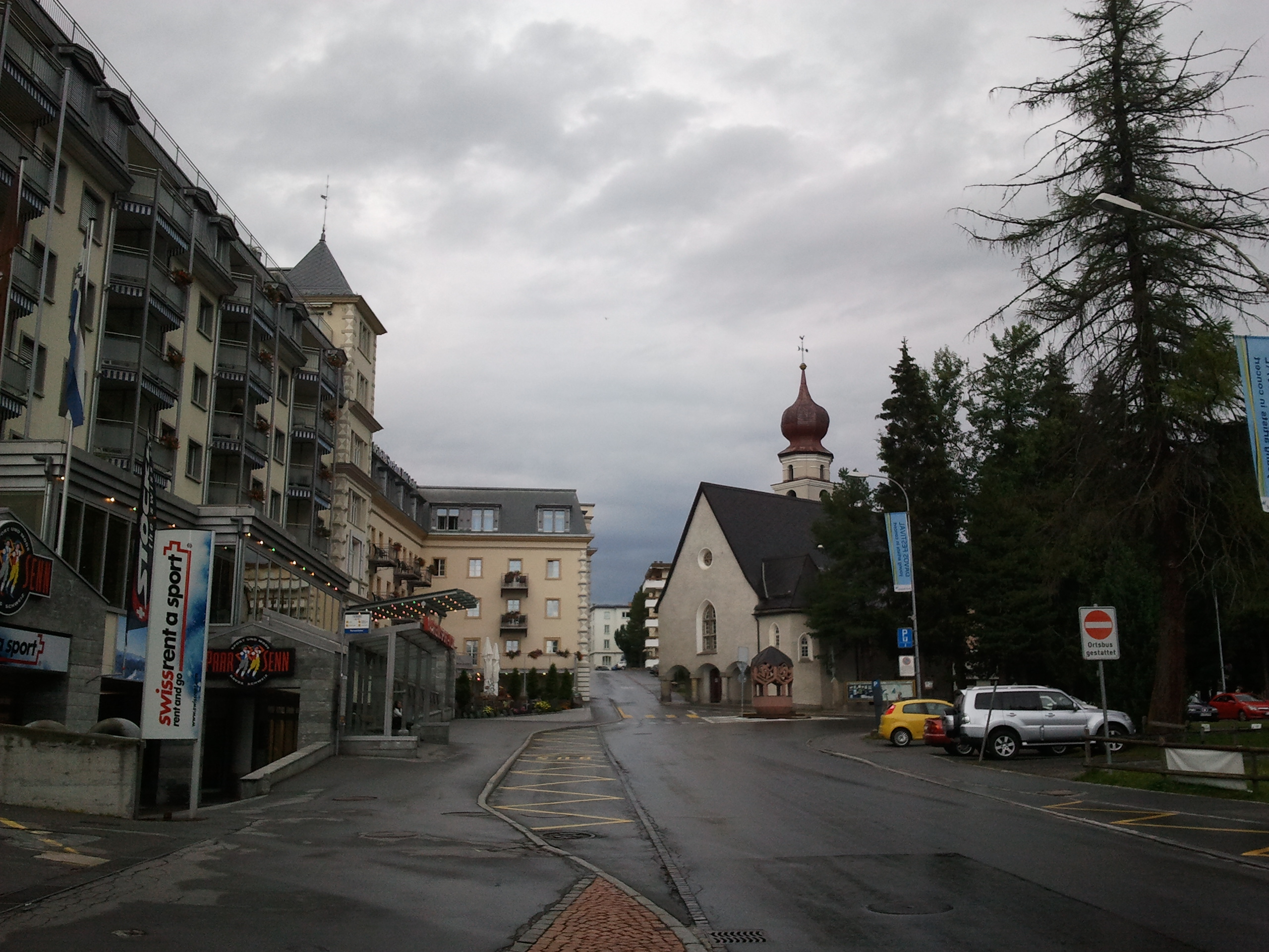 Kirche Davos -Dorf / Laret