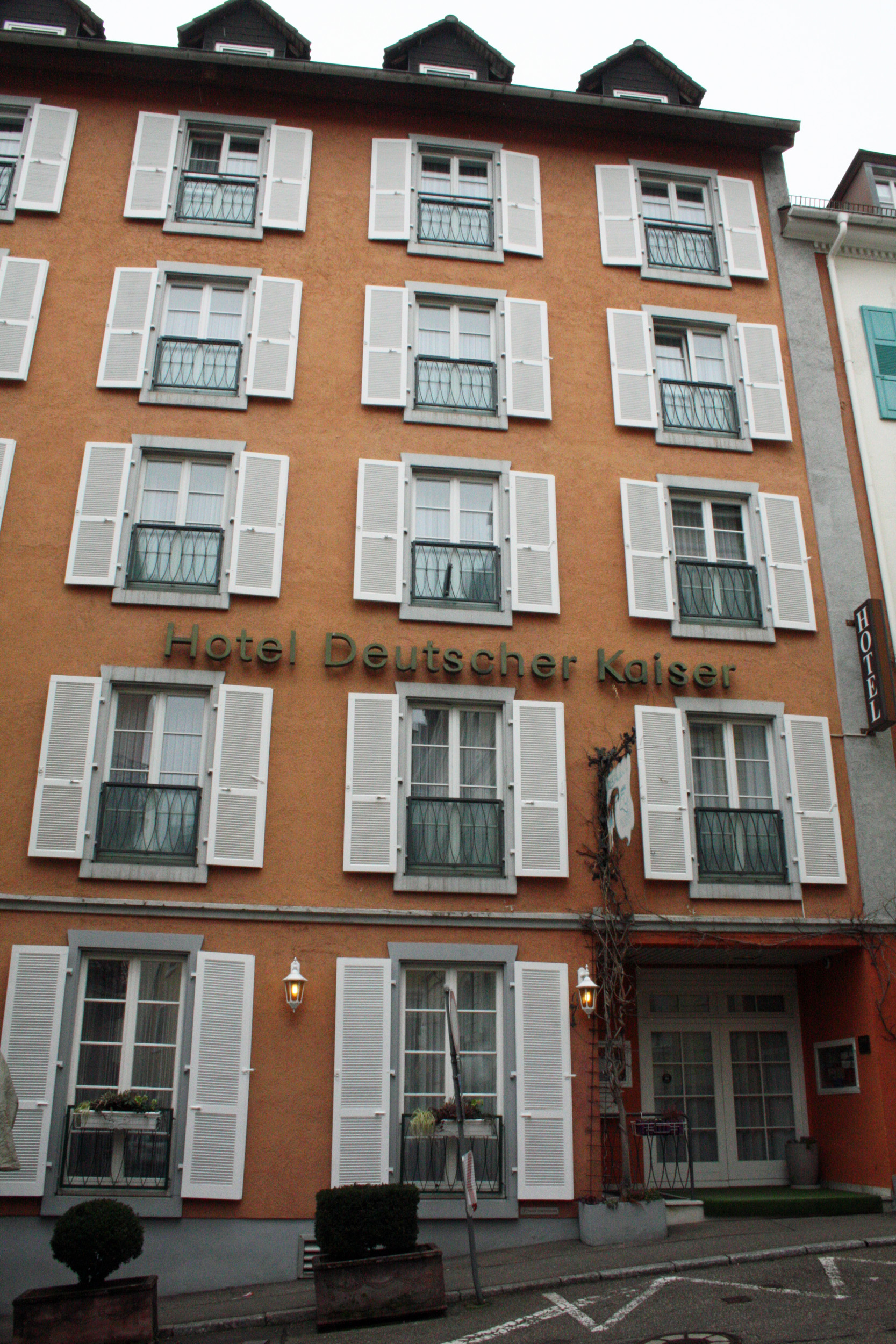 Hotel Deutscher Kaiser, Baden-Baden.

