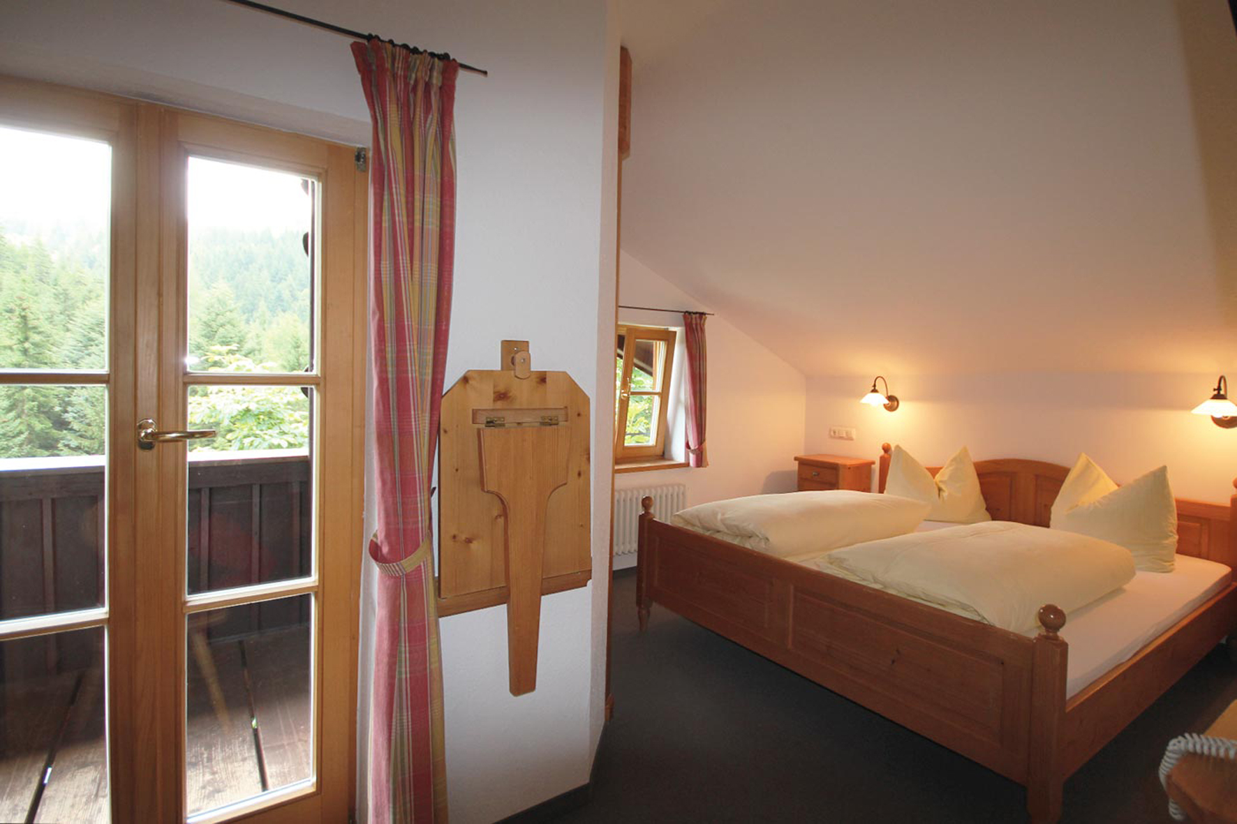 Doppelzimmer im Berghotel Sudelfeld, Bayrischzell.
