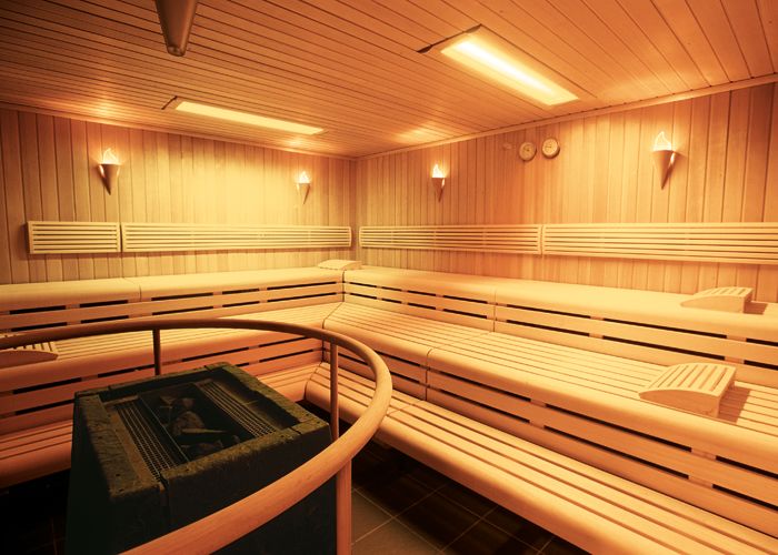 Sauna im Dorint Hotel & Sportresort Arnsberg.