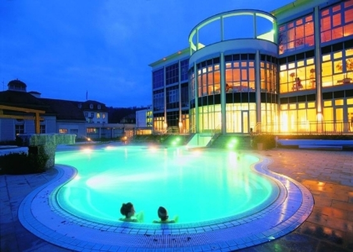 Der Spa-Bereich des Dorint Resort & Spa Bad Brückenau.