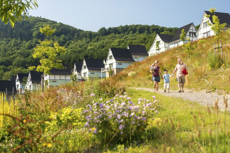 Der Ferienpark Landal Eifeler Tor – Luxus-Häuser mit eigener Sauna.
