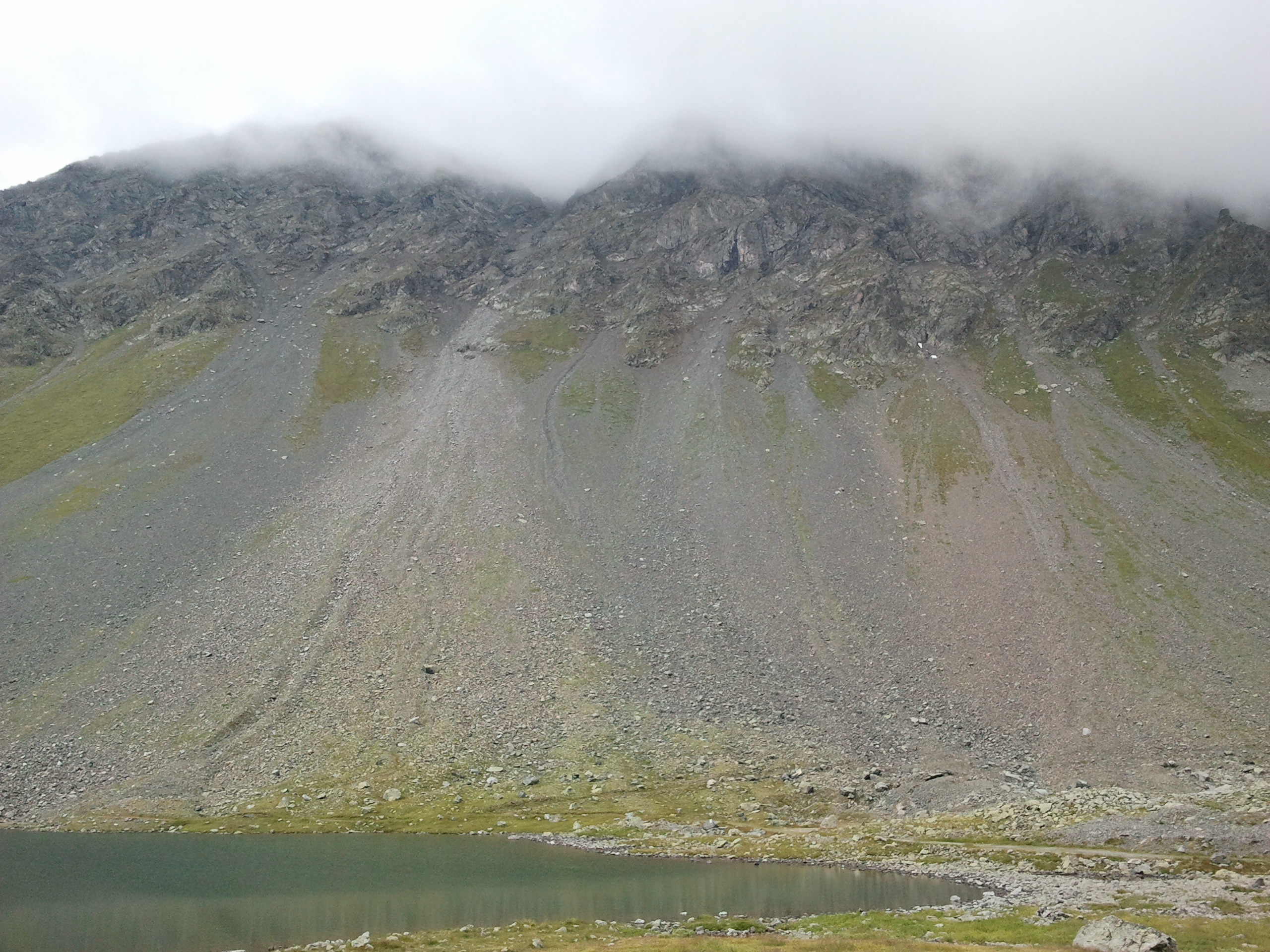 Der Flüelapass mit 2.383 m.