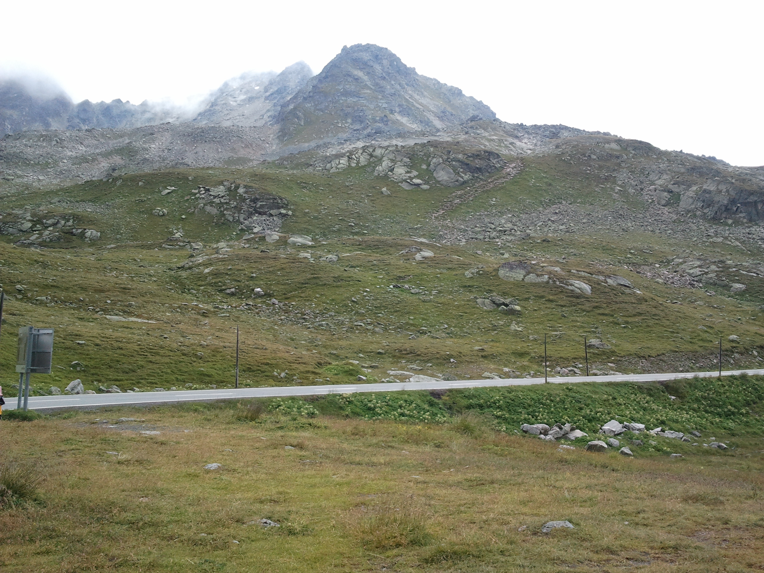 Der Flüelapass mit 2.383 m.
