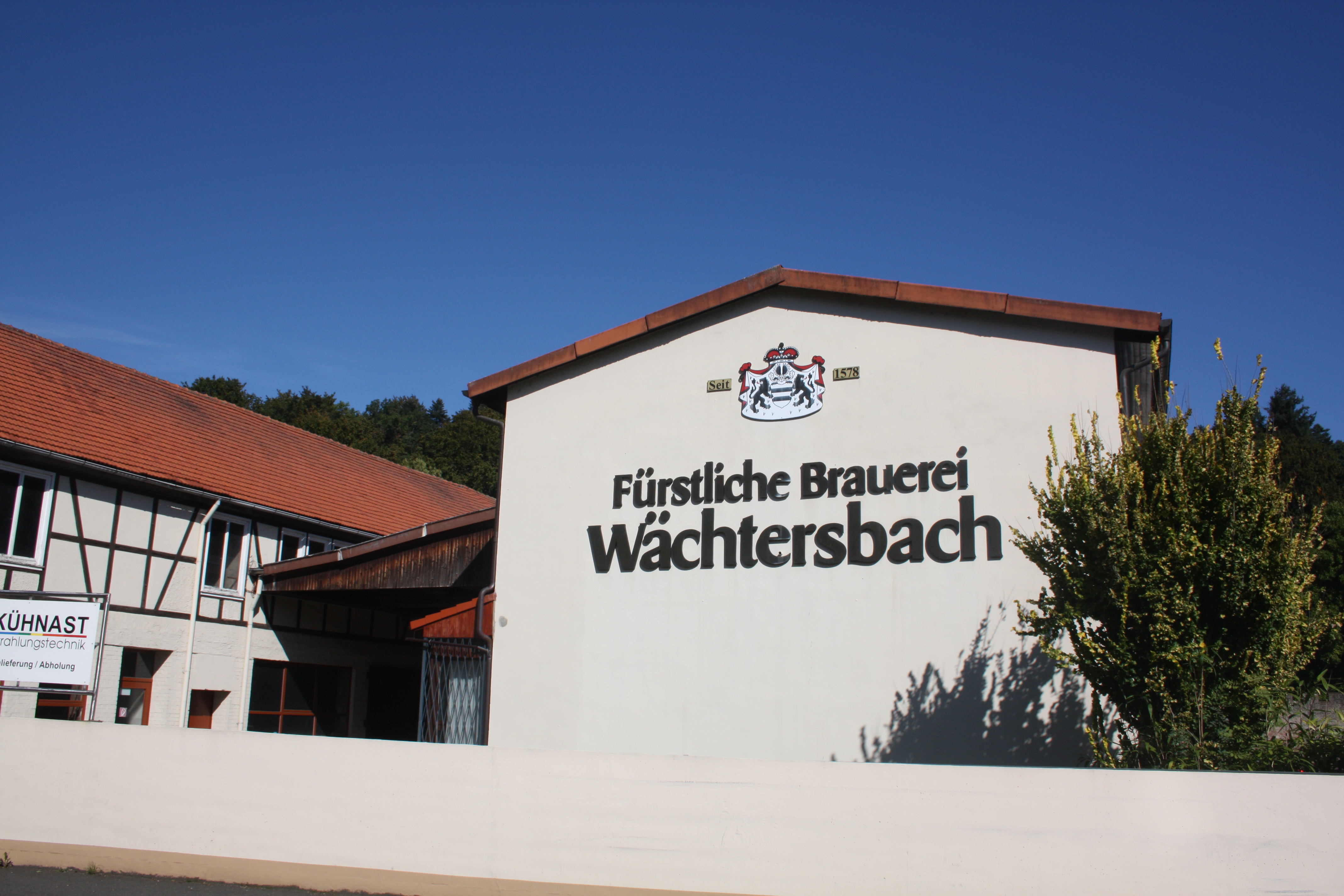 Die Fürstliche Brauerei Wächtersbach.