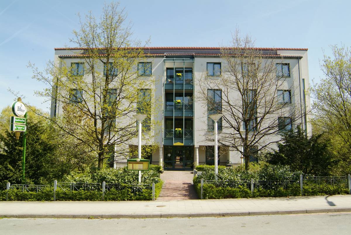 Aussenansicht vom GHOTEL hotel & living Braunschweig.
