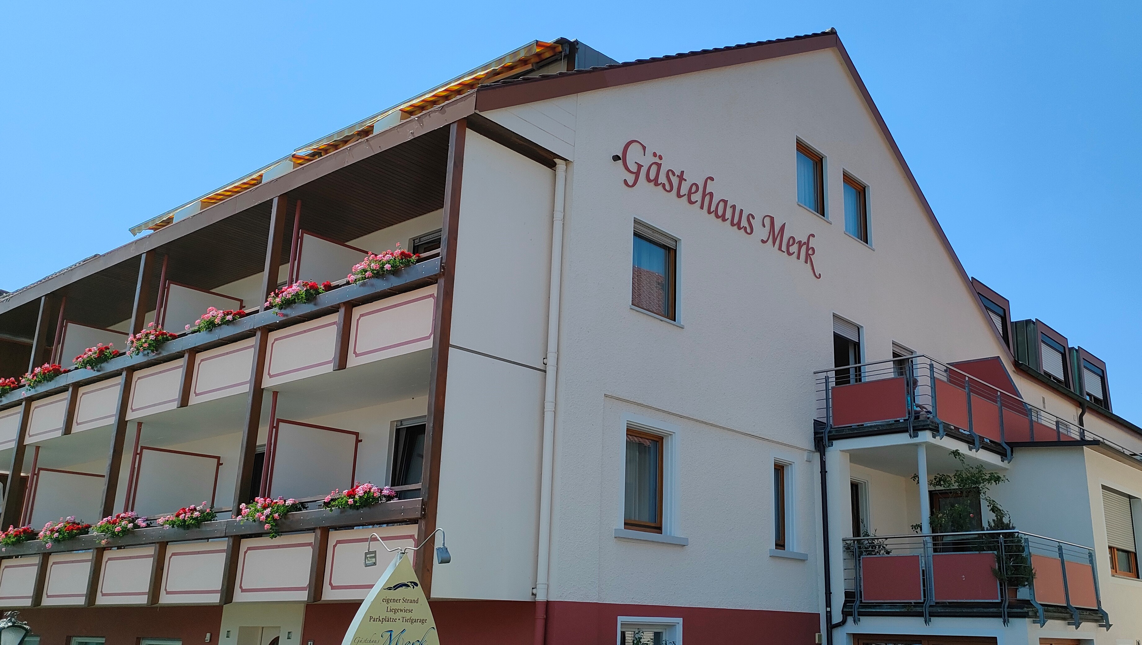 Hotel und Gästehaus Merk, Immenstaad am Bodensee.
