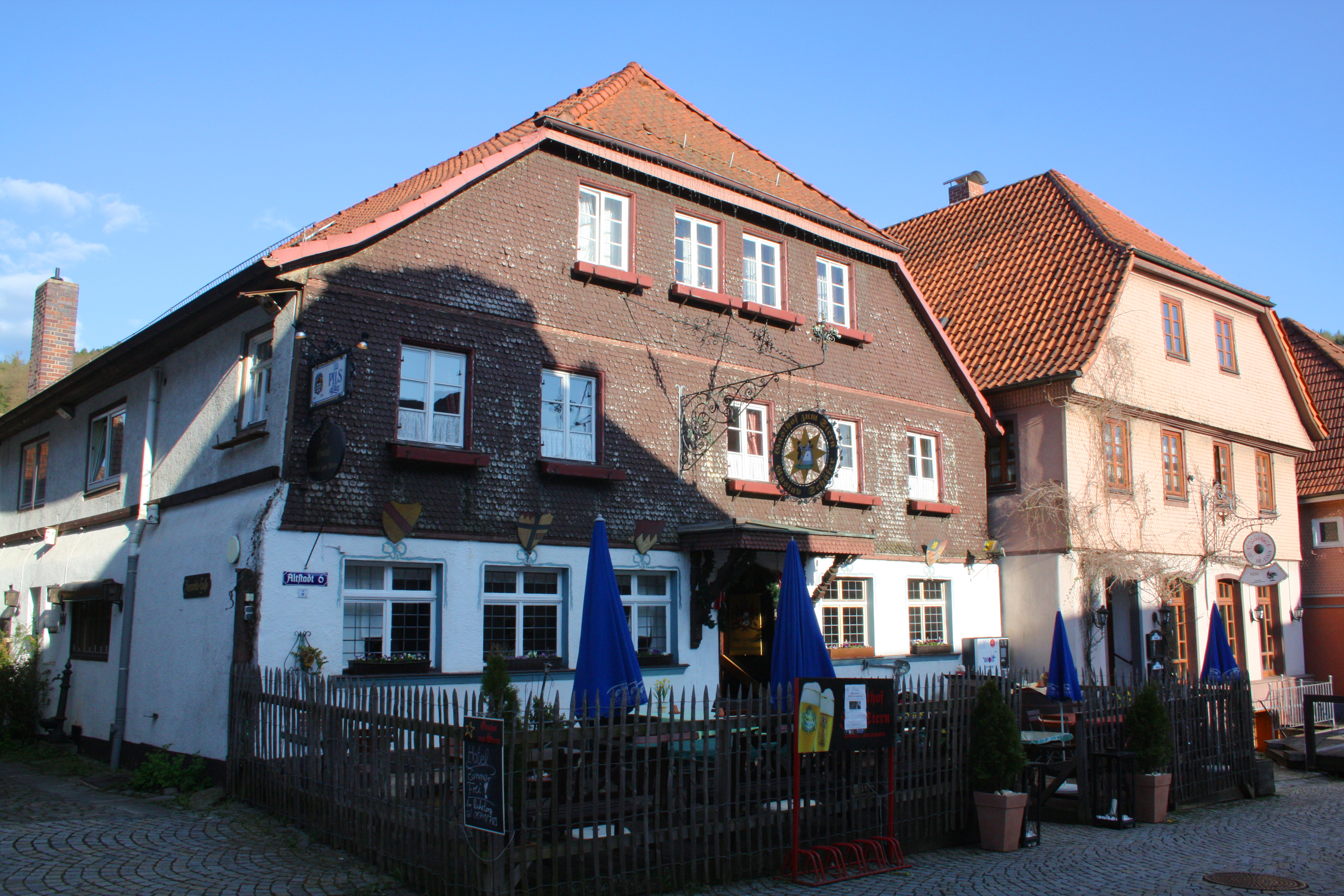 Gasthof zum Stern, Bad Brückenau.

