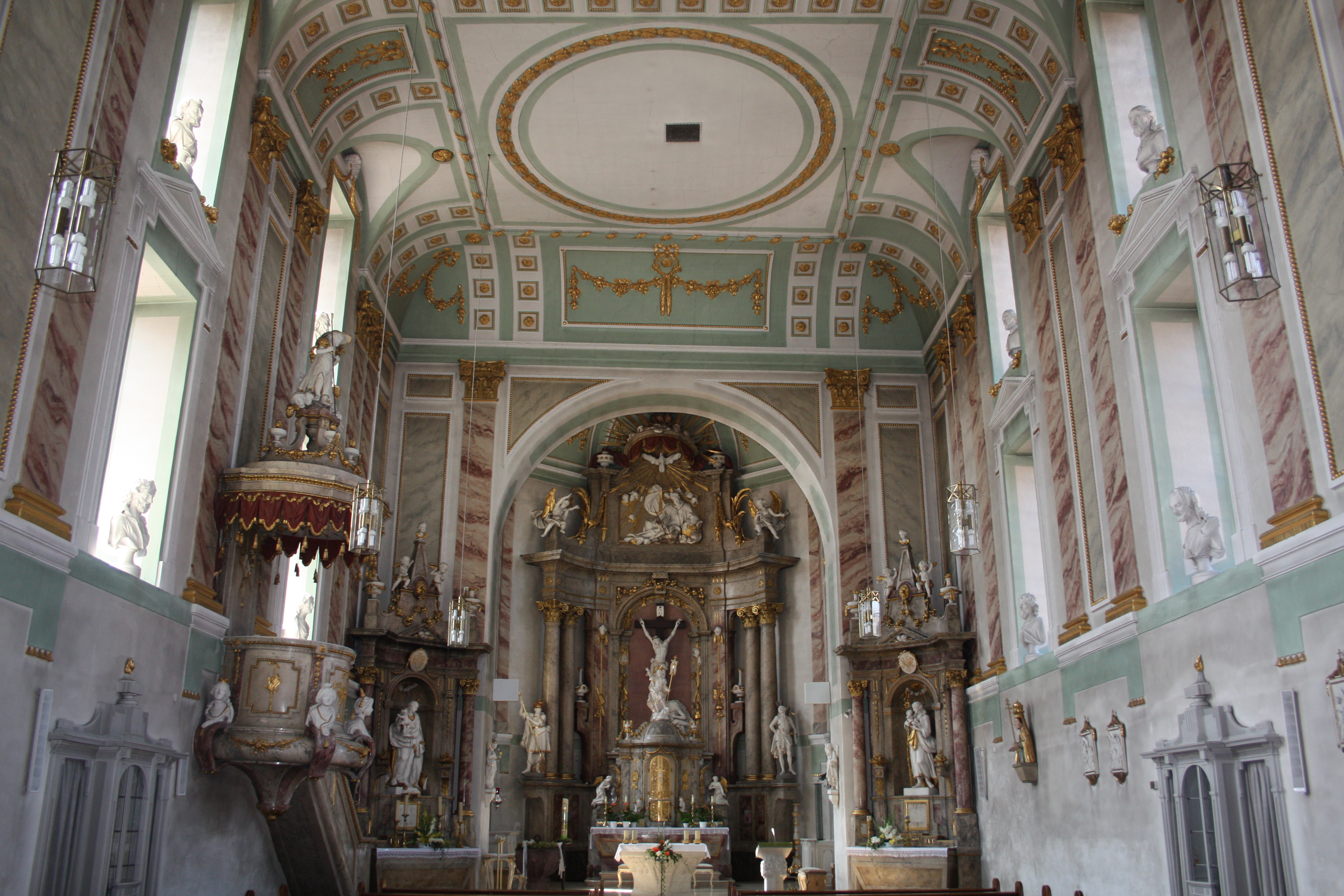 Georgskirche Zellingen.