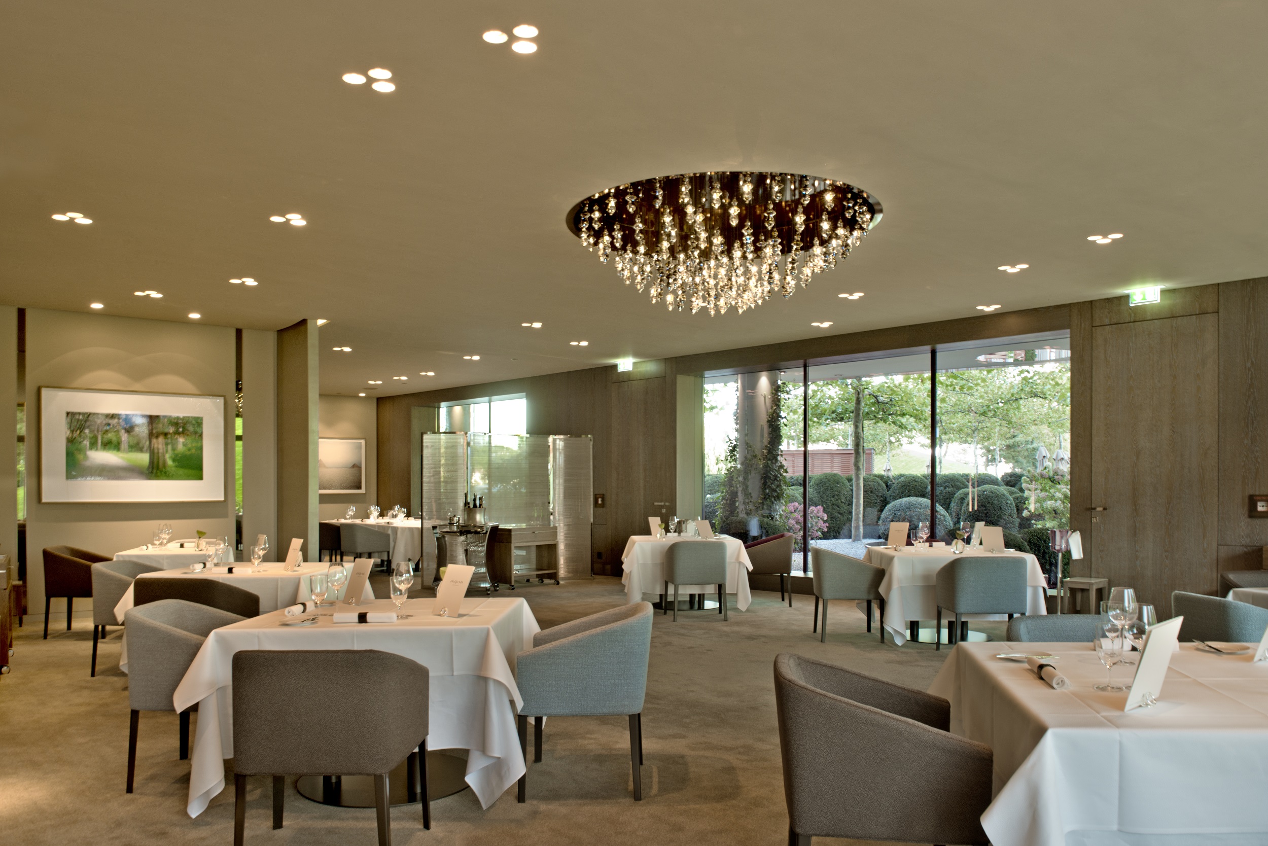Restaurant Aqua im The Ritz-Carlton, Wolfsburg.
