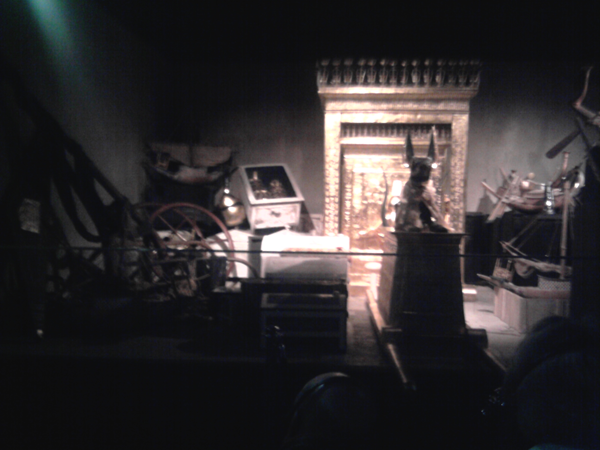 Ausstellung Tutanchamun.
