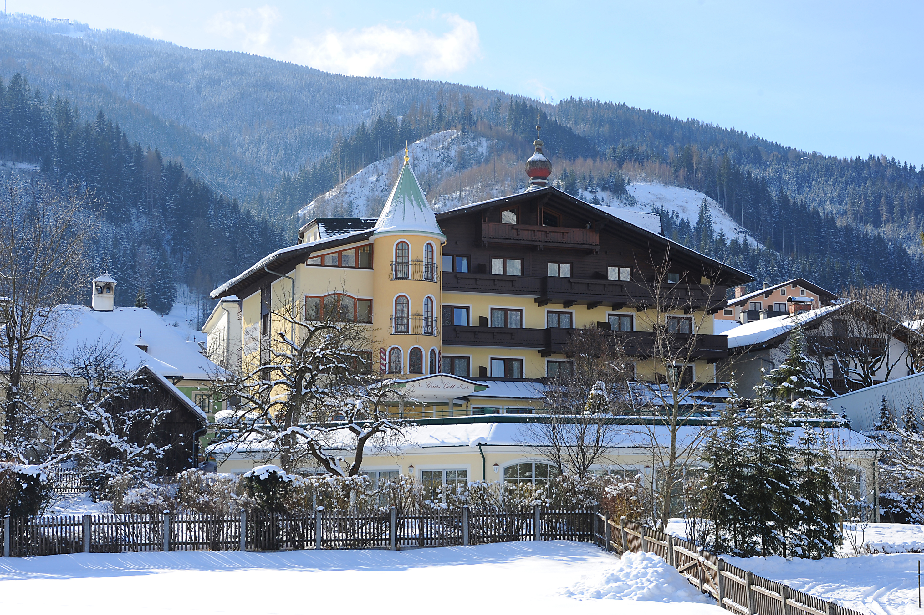 Gasthof Hotel Herrschaftstaverne, Haus im Ennstal (Österreich/Steiermark).
