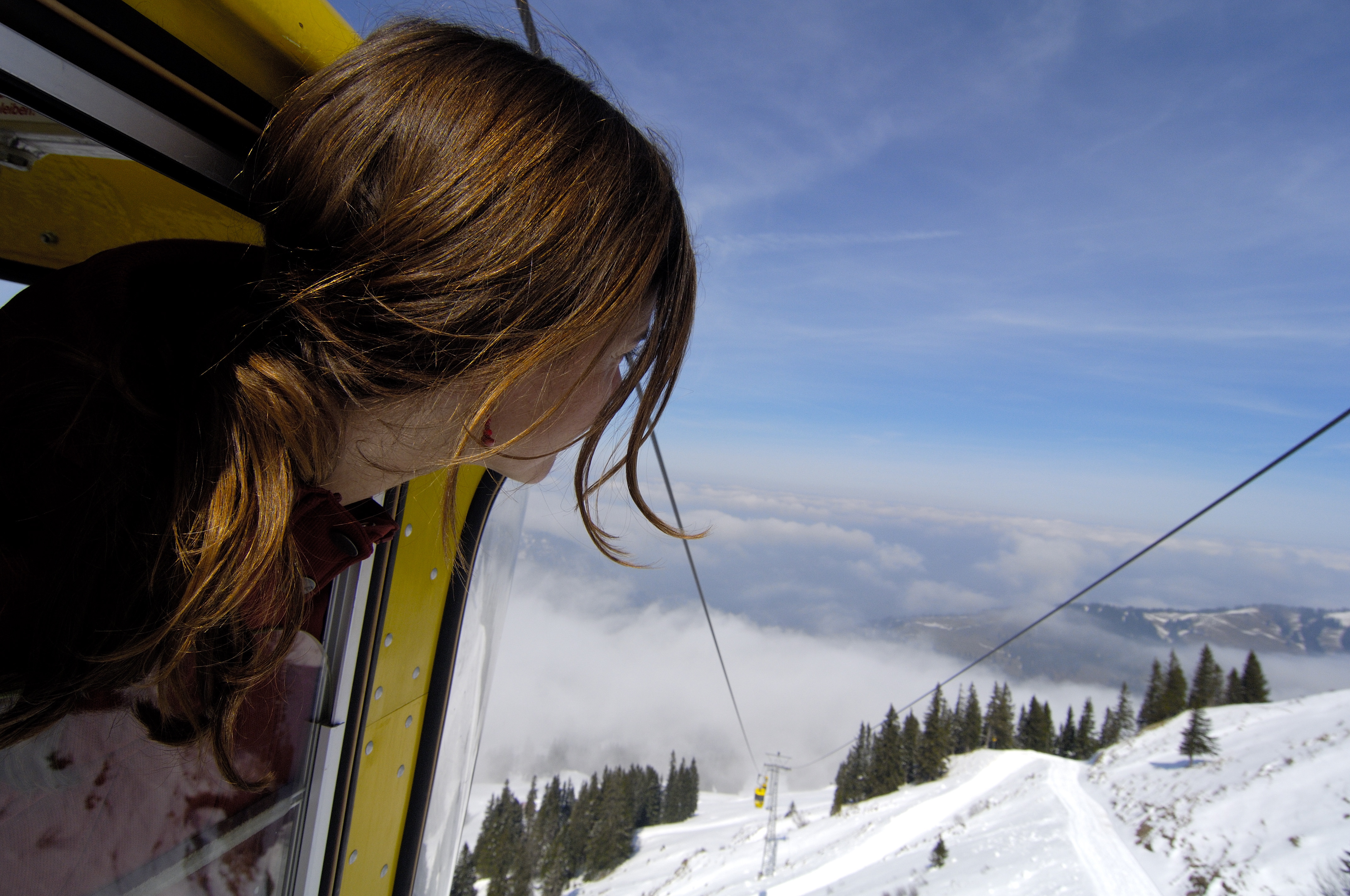 Den Ausblick von der Hochgratbahn in Oberstaufen kann man nur genießen.
