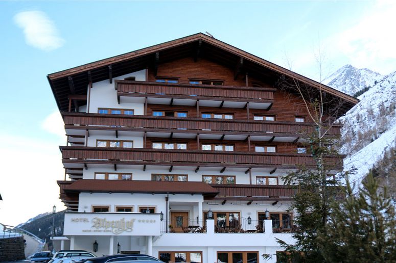 Hotel Alpenhof, Hintertux.
