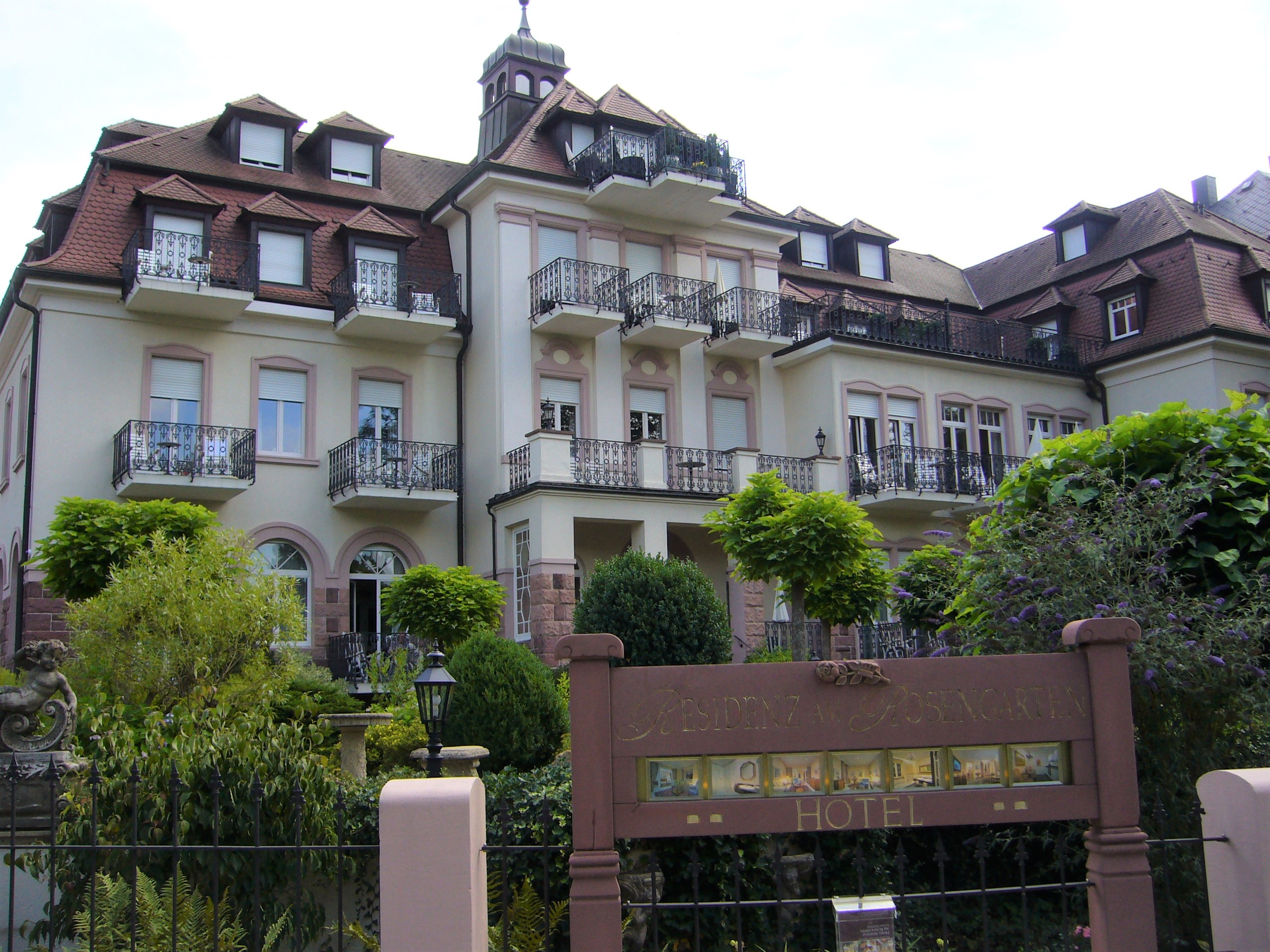 Hotel Residenz am Rosengarten, Bad Kissingen.
