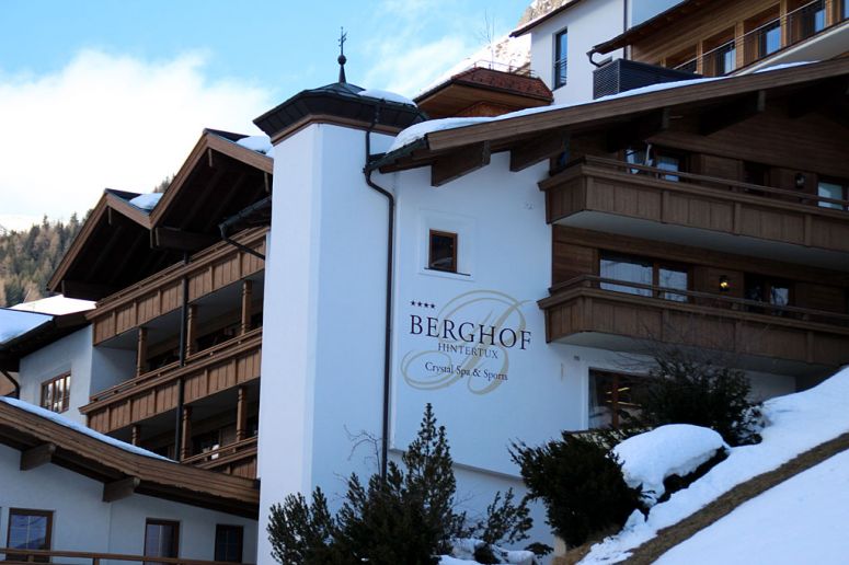 Hotel Berghof, Hintertux.
