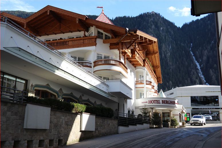 Hotel Berghof, Mayrhofen.
