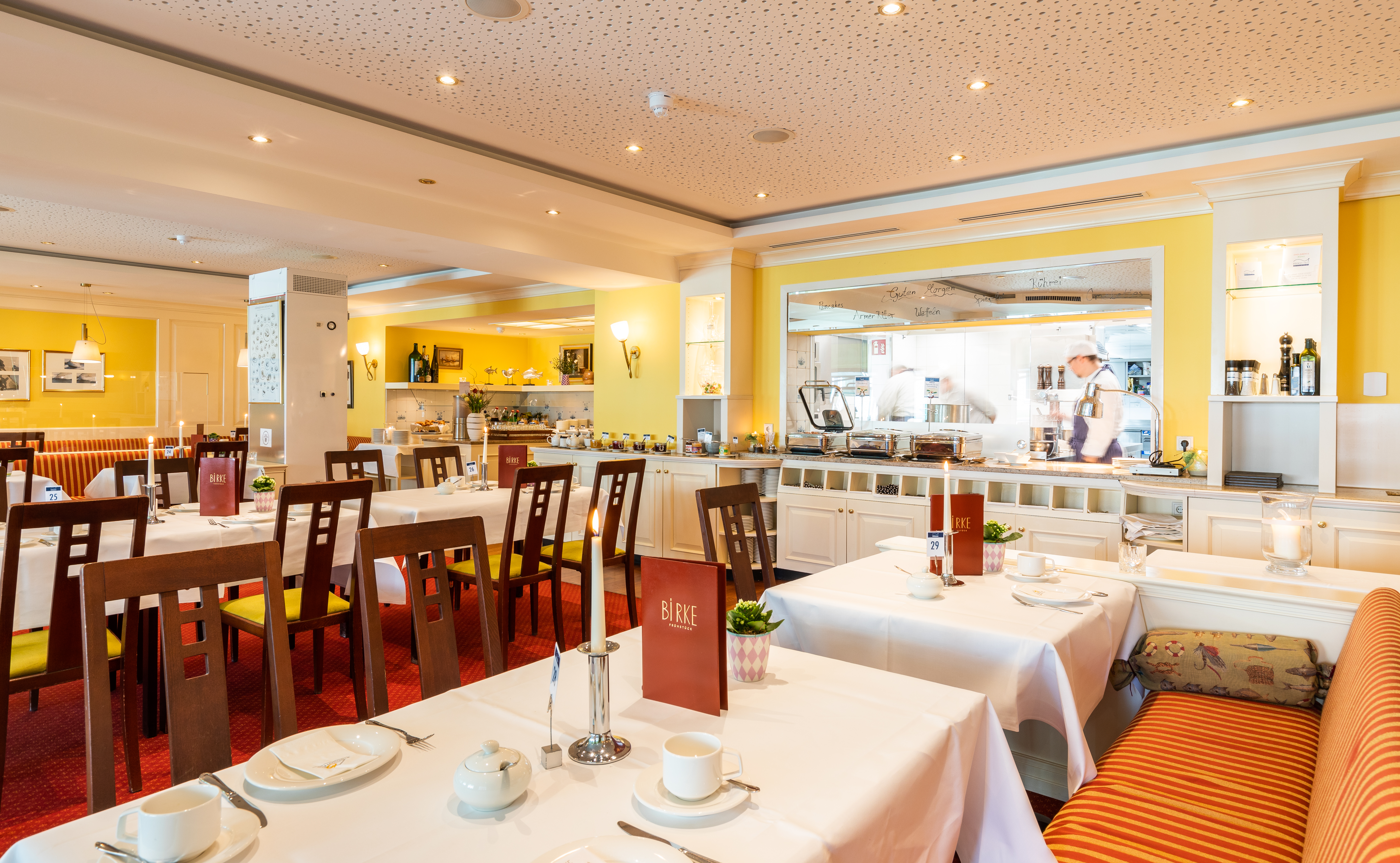 Restaurant Fischers-Fritz im Hotel Birke, Kiel.
