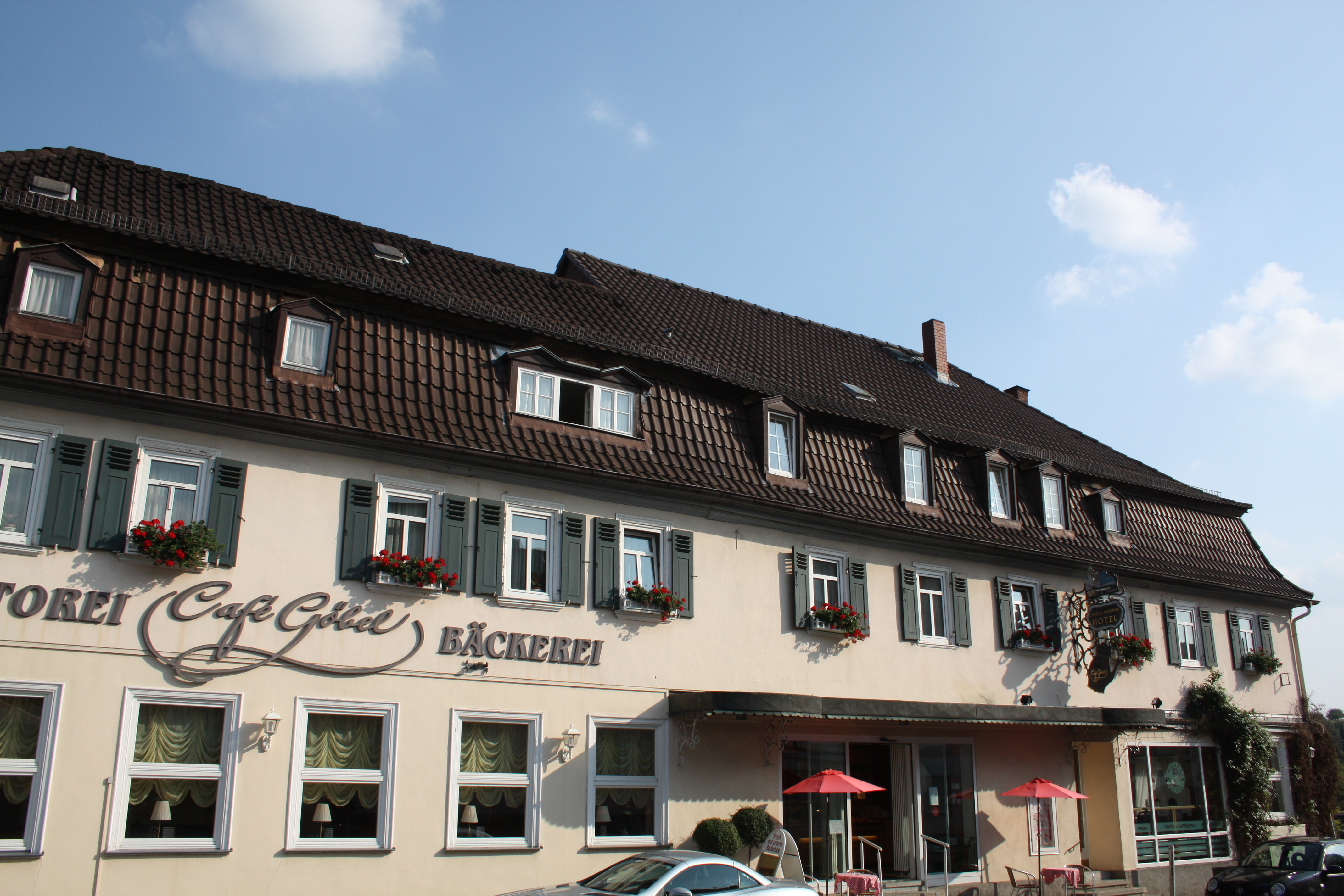 Hotel Café Unser kleines Hotel Goebel, Laubach.
