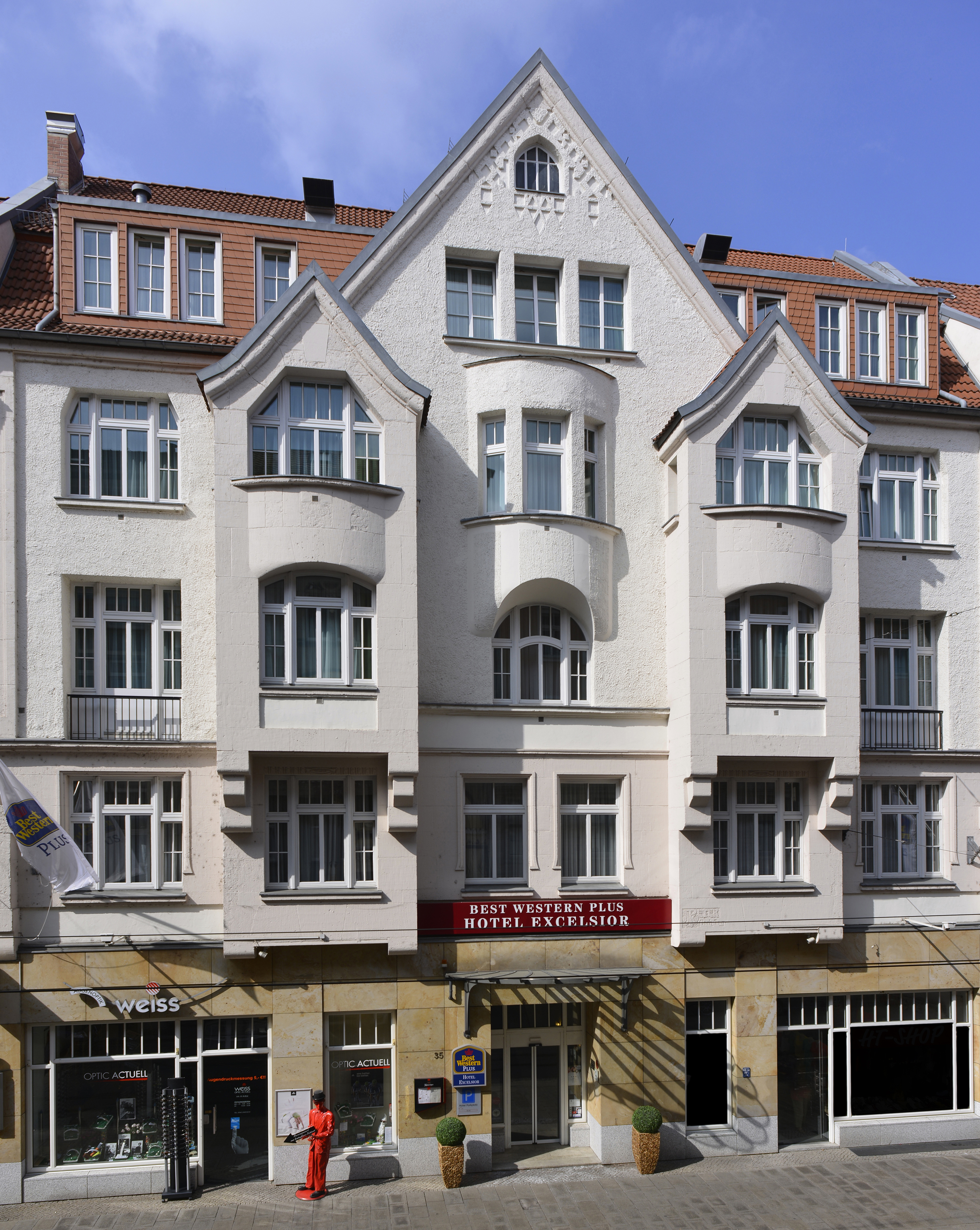 Das Best Western Plus Hotel Excelsior in Erfurt.

