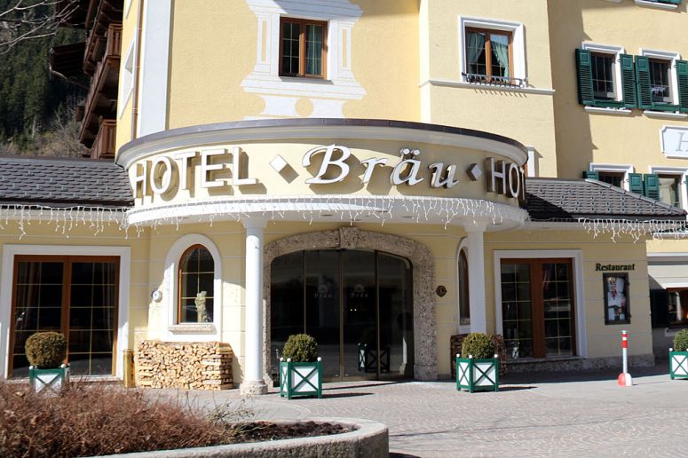 Hotel Bräu Gasthof, Zell im Zillertal.
