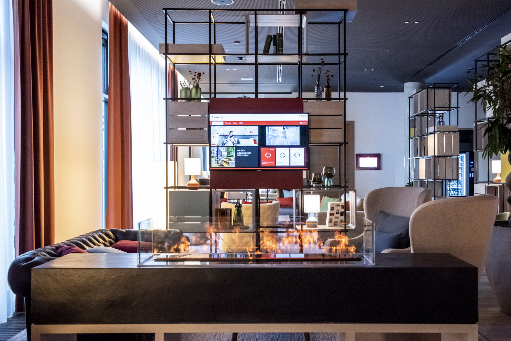 Lobby IntercityHotel, Hildesheim.