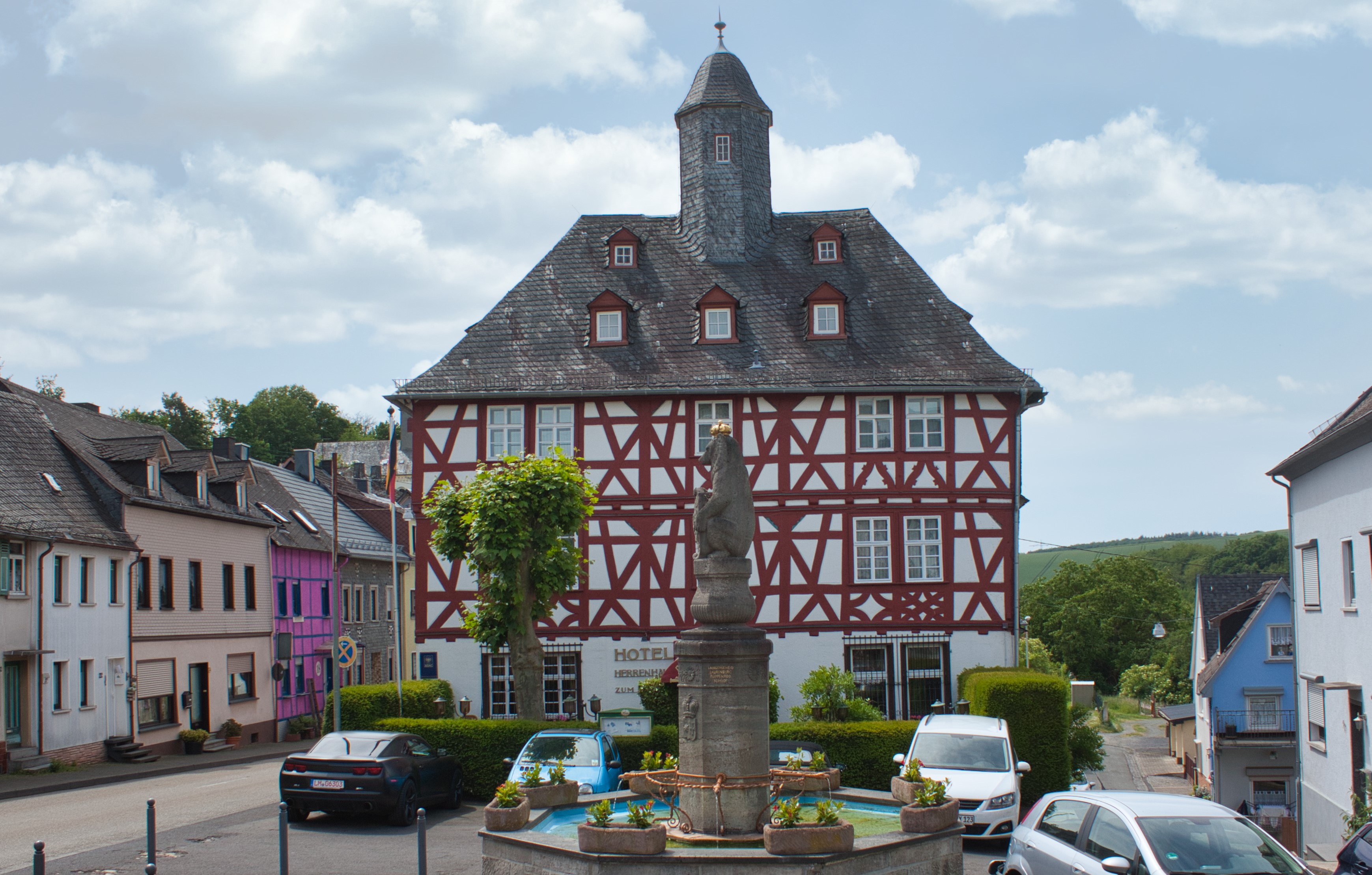 Hotel altes Herrenhaus zum Bären, Holzappel.
