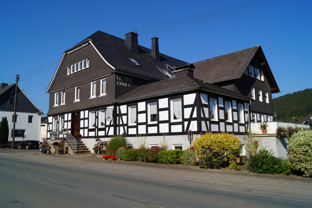 Hotel Hubertus Kinner, Kirchhundem.
