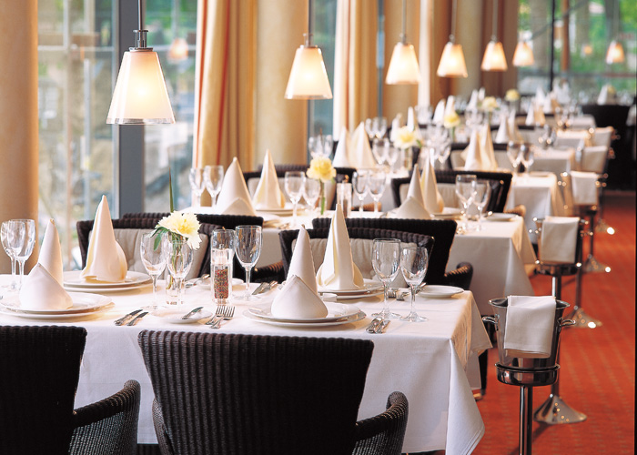 Restaurant Basilico im Dorint Hotel Pallas Wiesbaden.