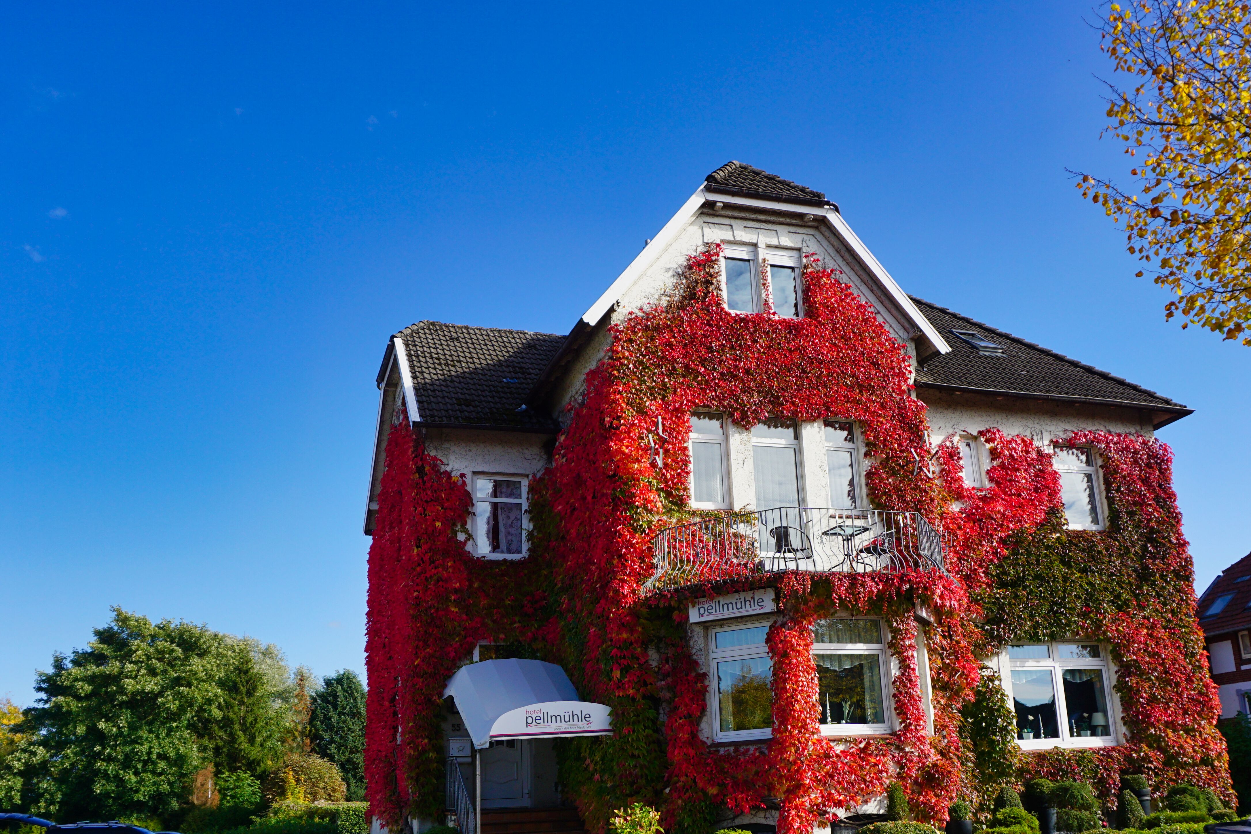 Hotel Pellmühle, Jever.
