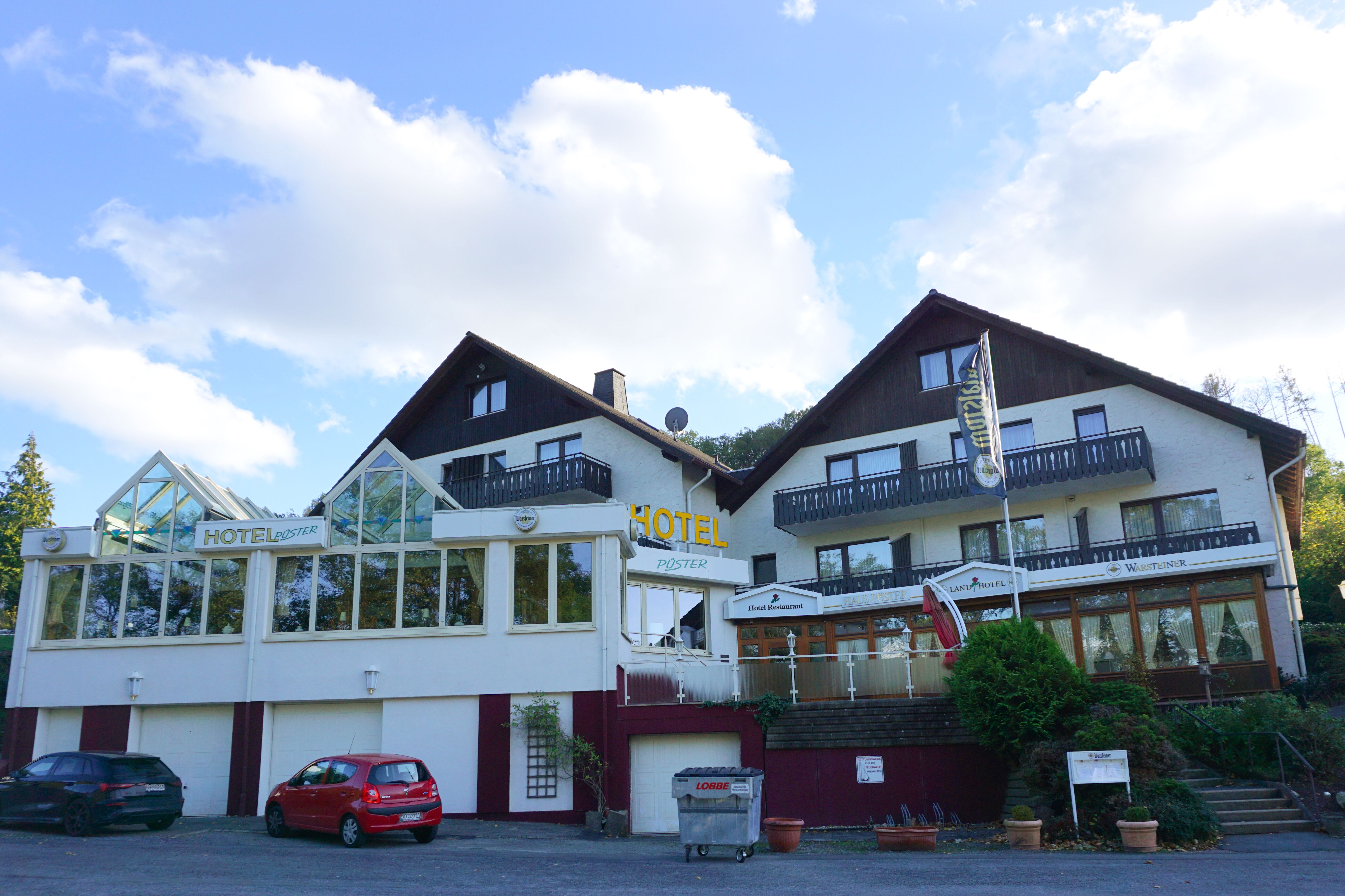 Hotel Püster, Warstein.
