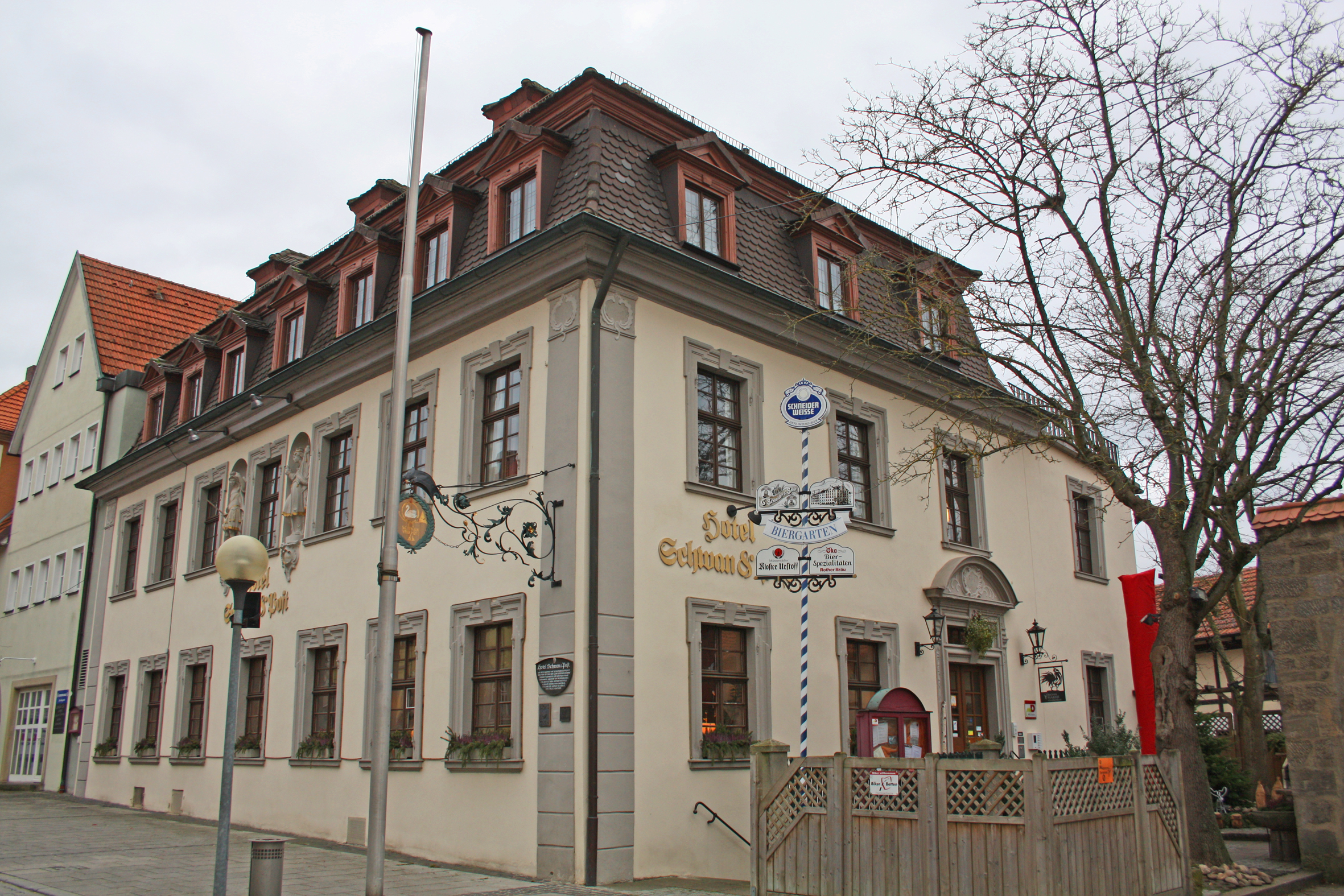 Hotel Schwan, Bad Neustadt.
