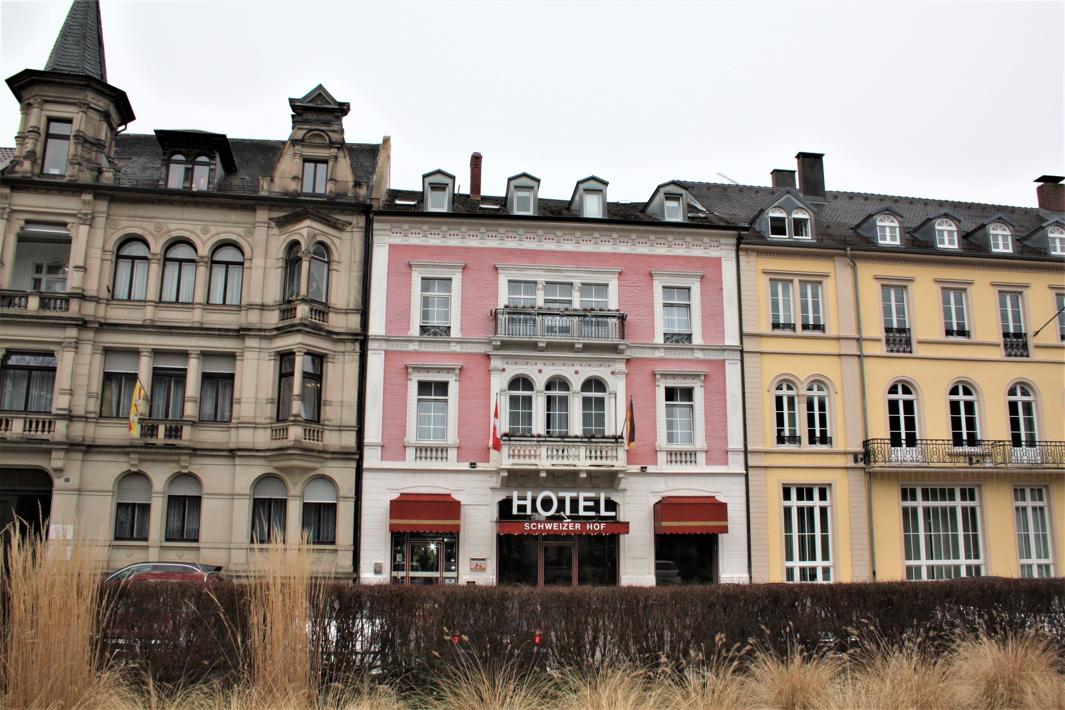 Hotel Schweizer Hof, Baden-Baden.
