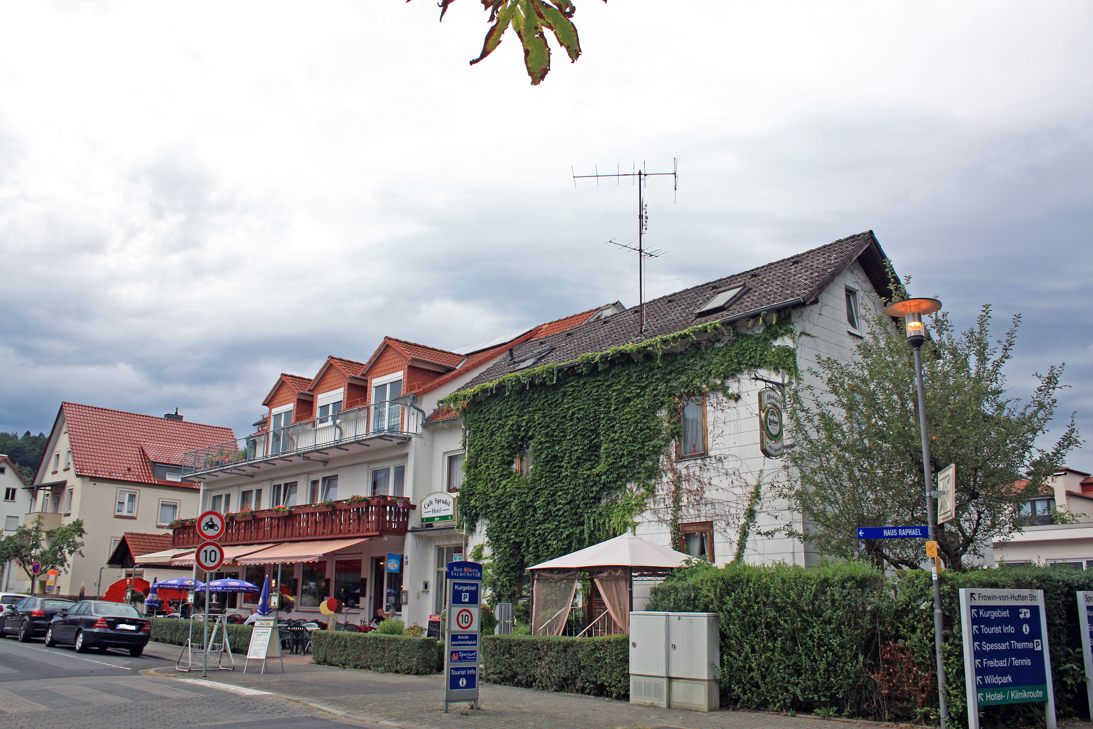 Hotel Café Sprudel, Bad Soden-Salmünster.